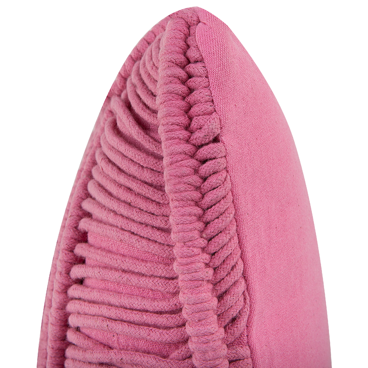Dekokissen KIRIS Baumwolle 30 x 50 cm Rosa Geometrisches Muster