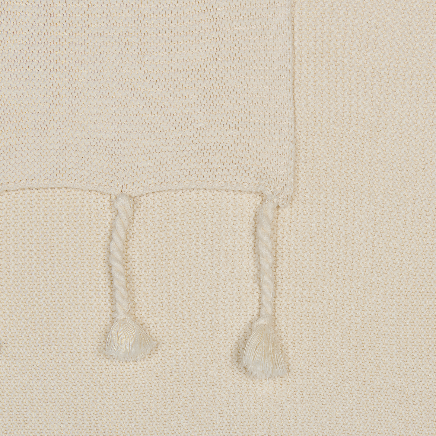 Kuscheldecke NAZILLI Baumwolle 125 x 150 cm Beige