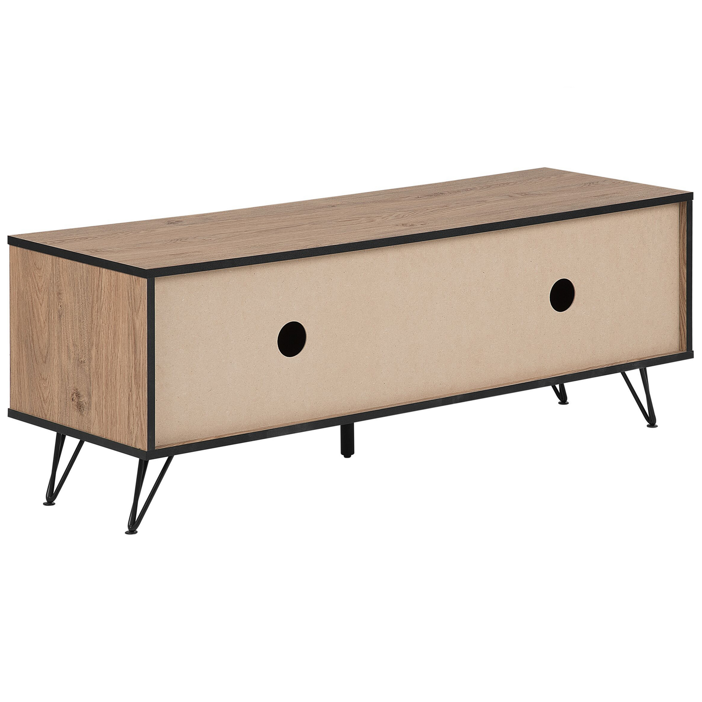 TV-Möbel HALSTON Braun / Schwarz