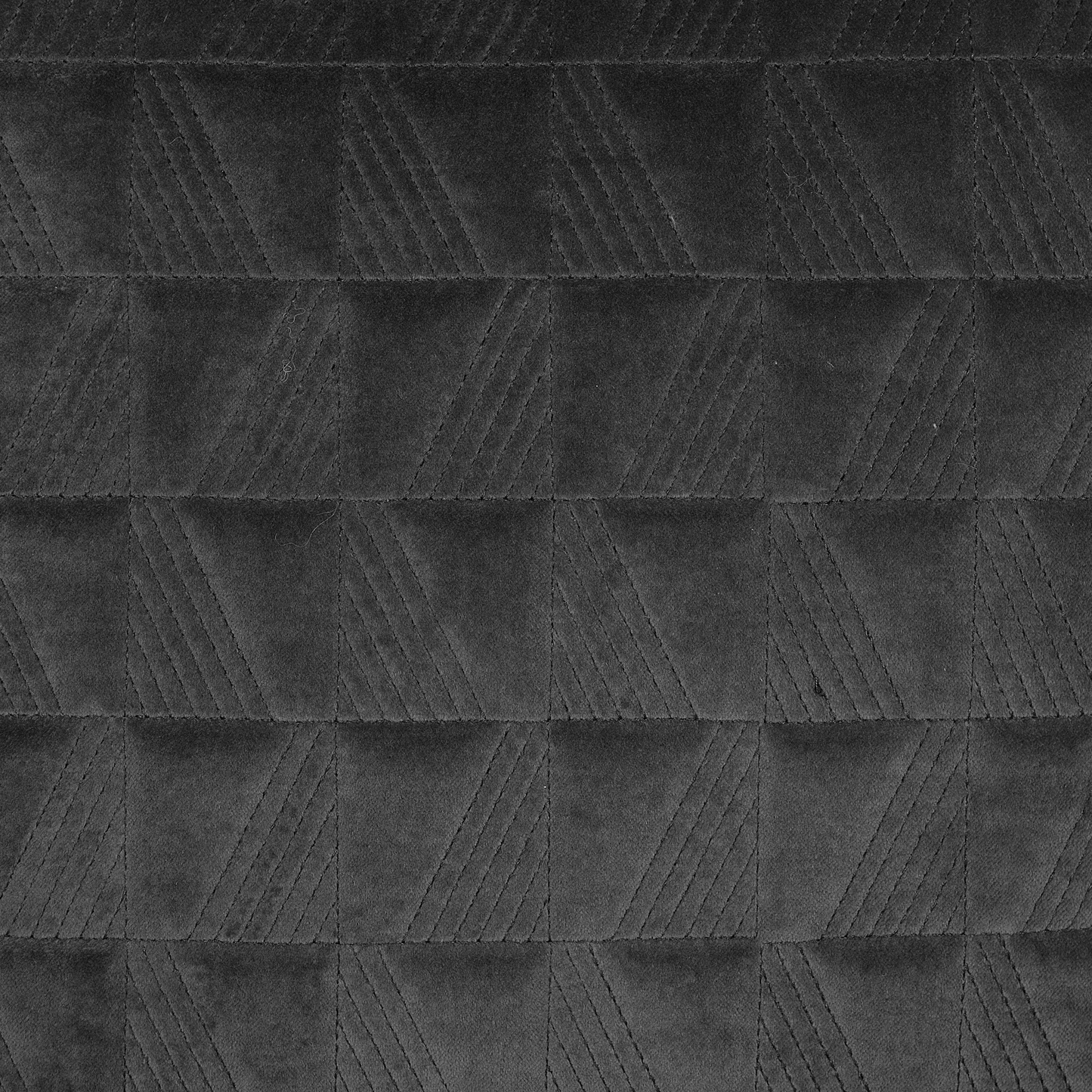 Dekokissen LALAM Baumwolle 45 x 45 cm Grau ZickZack-Muster