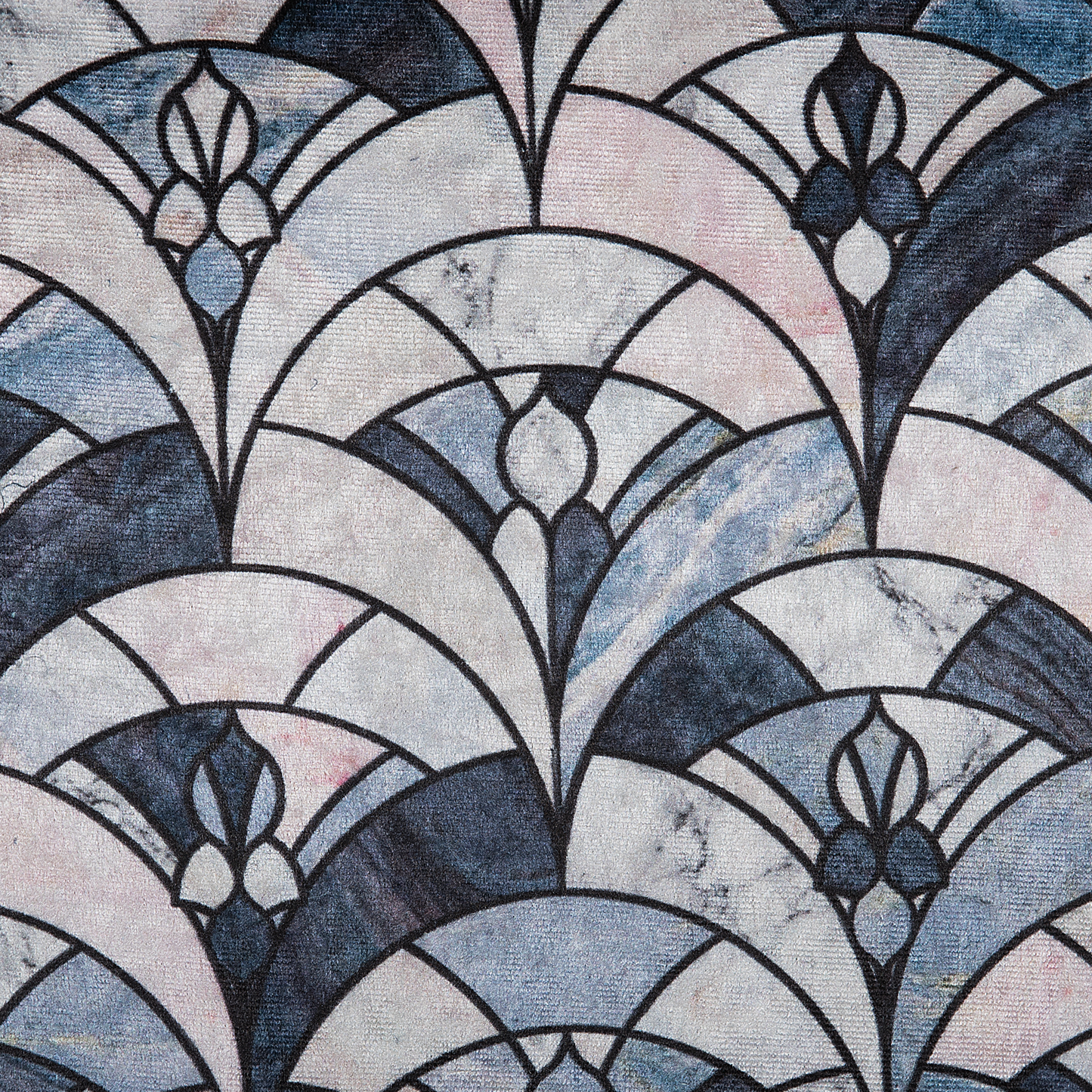 Dekokissen KOODAL 45 x 45 cm Bunt Geometrisches Muster