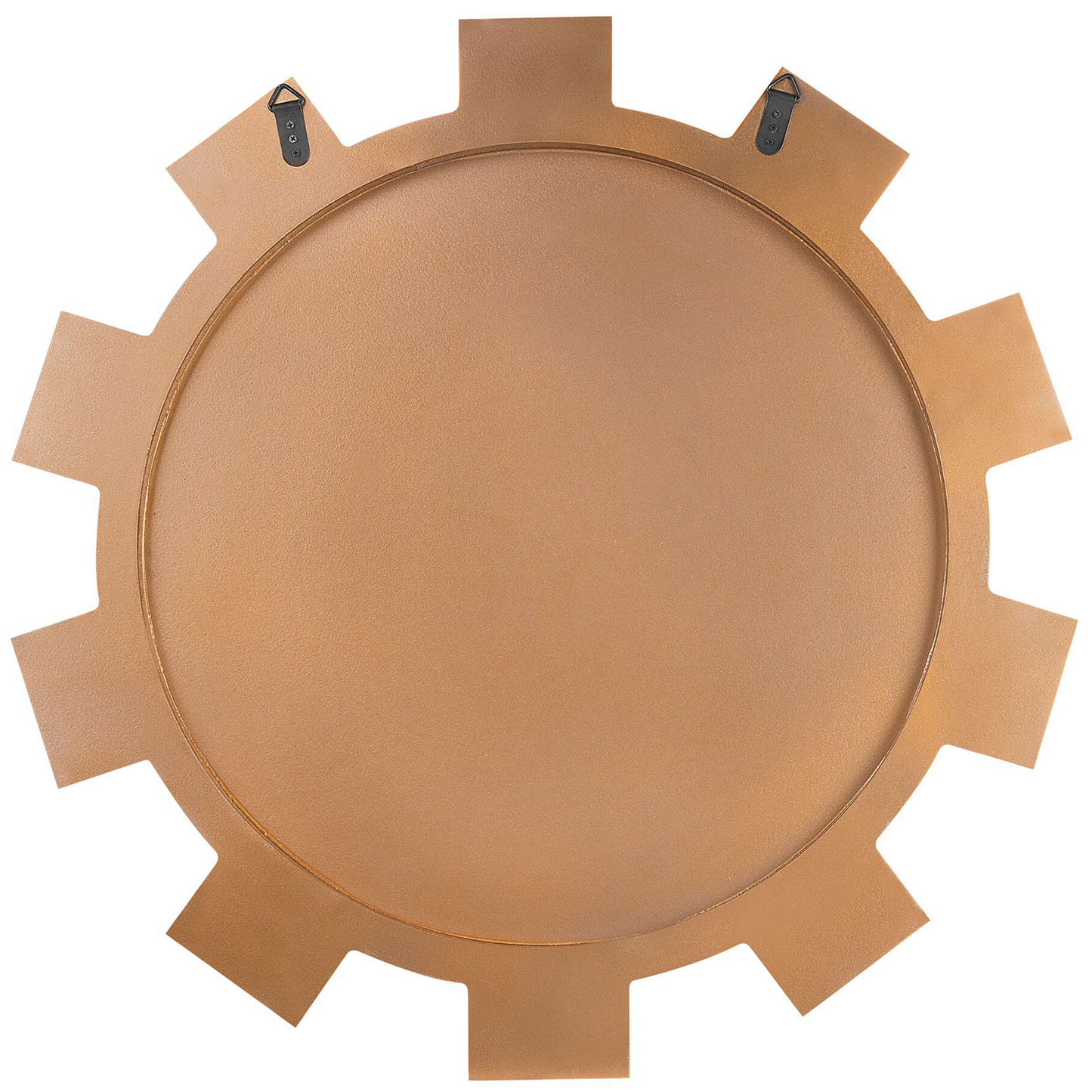 Wandspiegel ROZEL 80 cm 80 cm Goldbraun