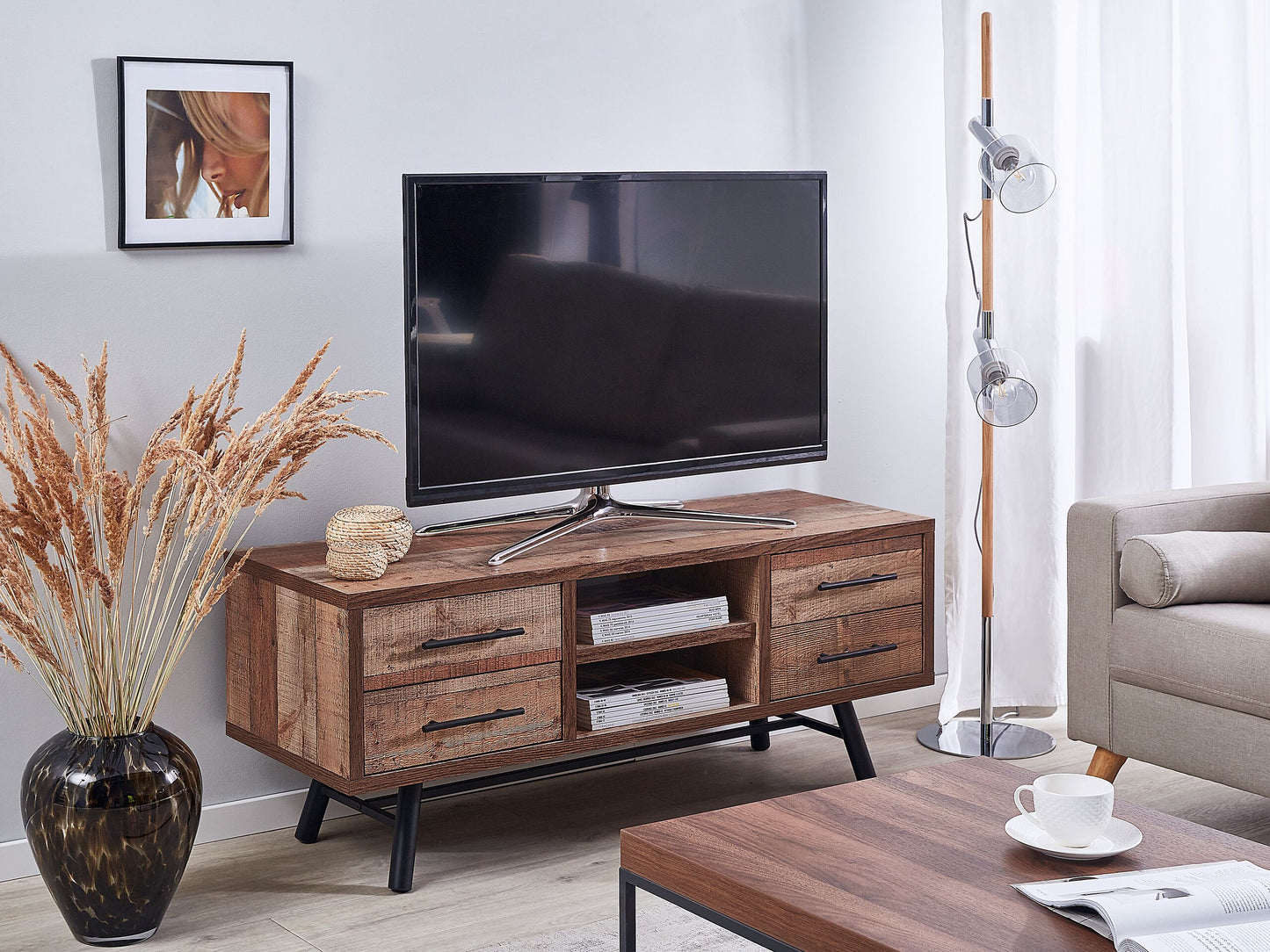 TV-Möbel ATLANTA Braun