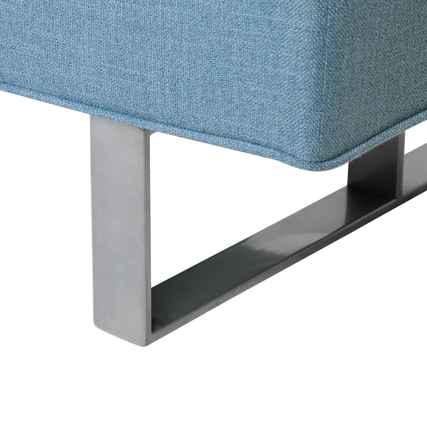 3-Sitzer Schlafsofa blau 190 cm DUBLIN