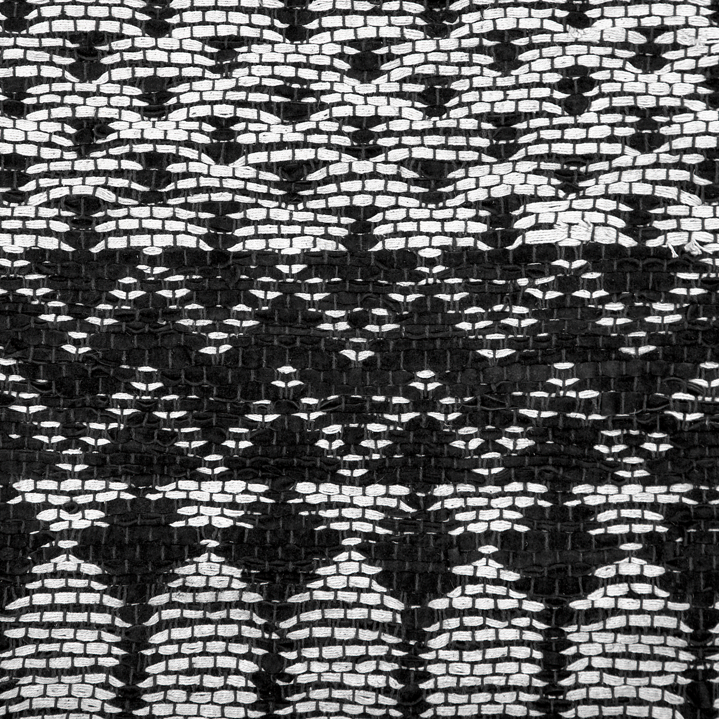 Teppich Leder schwarz / beige 80 x 150 cm abstraktes Muster Kurzflor SOKUN