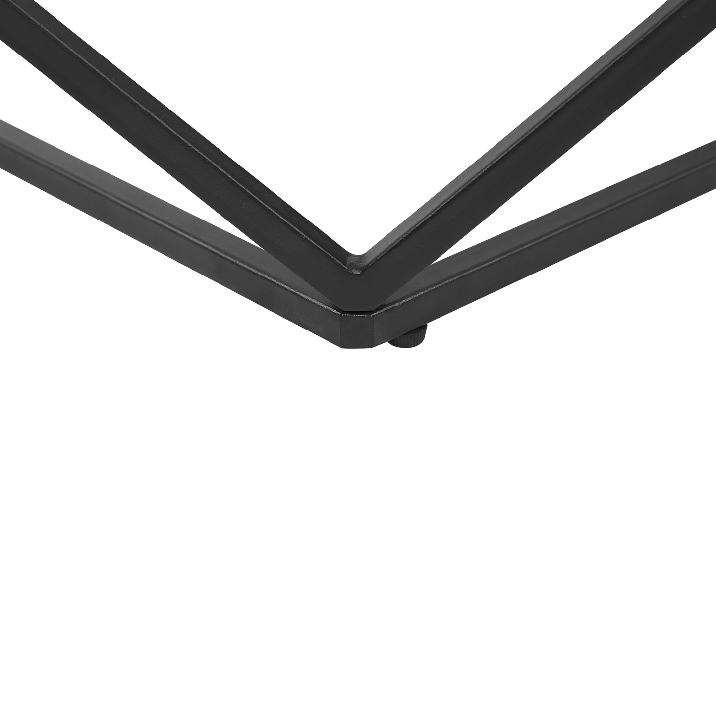 Couchtisch Marmor Optik beige / schwarz quadratisch 80 x 80 cm MALIBU