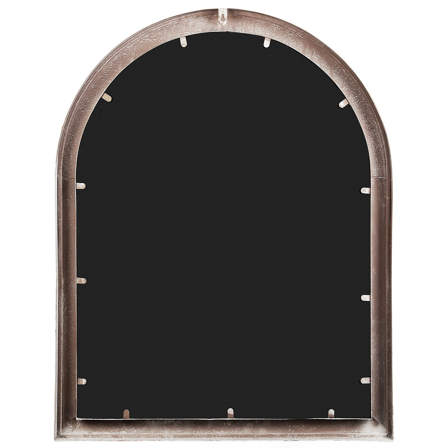 Wandspiegel EMBRY 69 cm 88 cm Metall Beige
