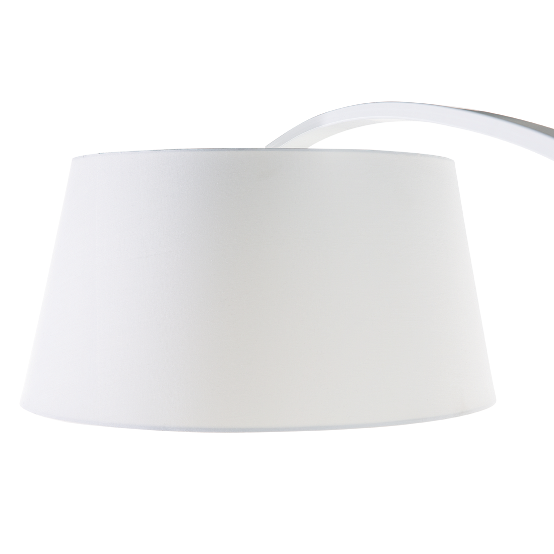 Stehlampe BENUE Metall Weiss