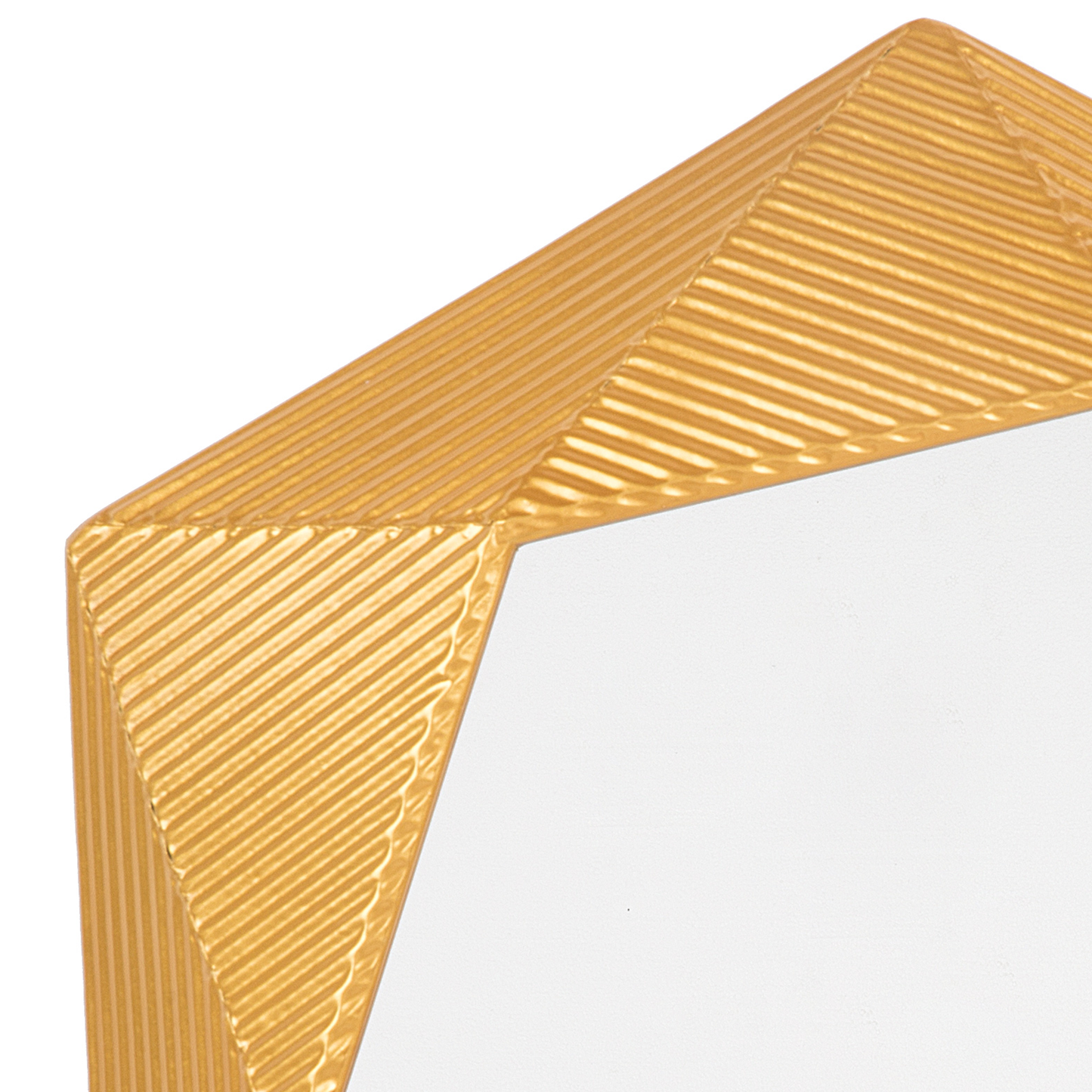 Wandspiegel BASTIA 51 cm 60 cm Metall Gold