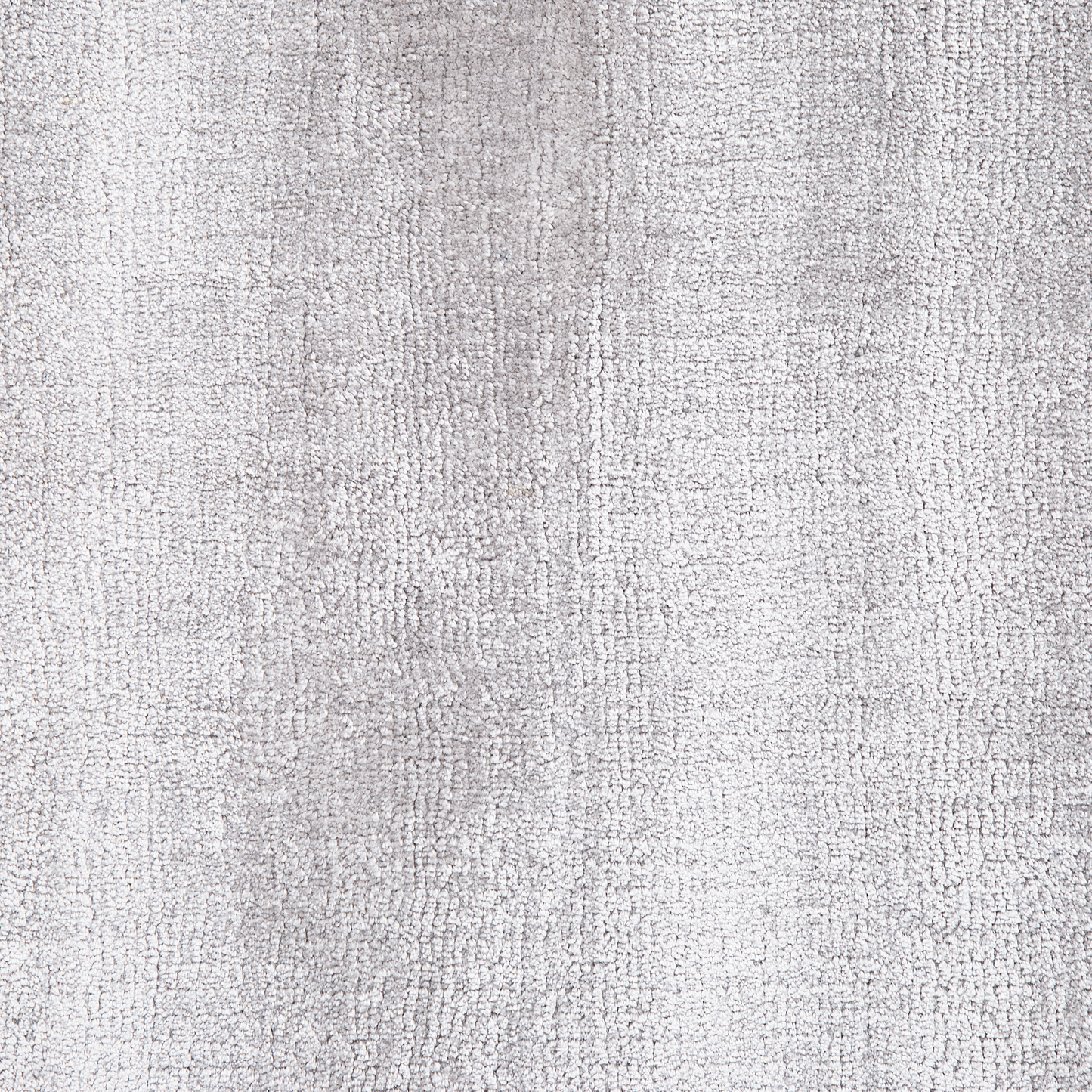 Teppich Viskose hellgrau 80 x 150 cm Kurzflor GESI II