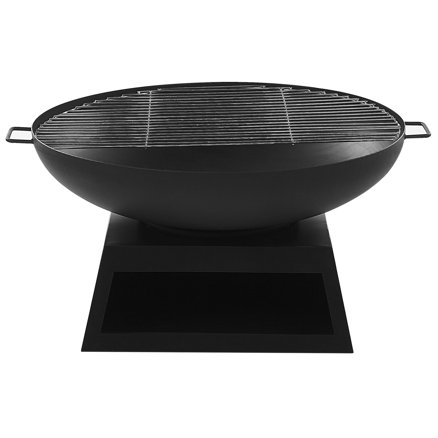 Grill-Feuerstelle SEMERU Metall Schwarz