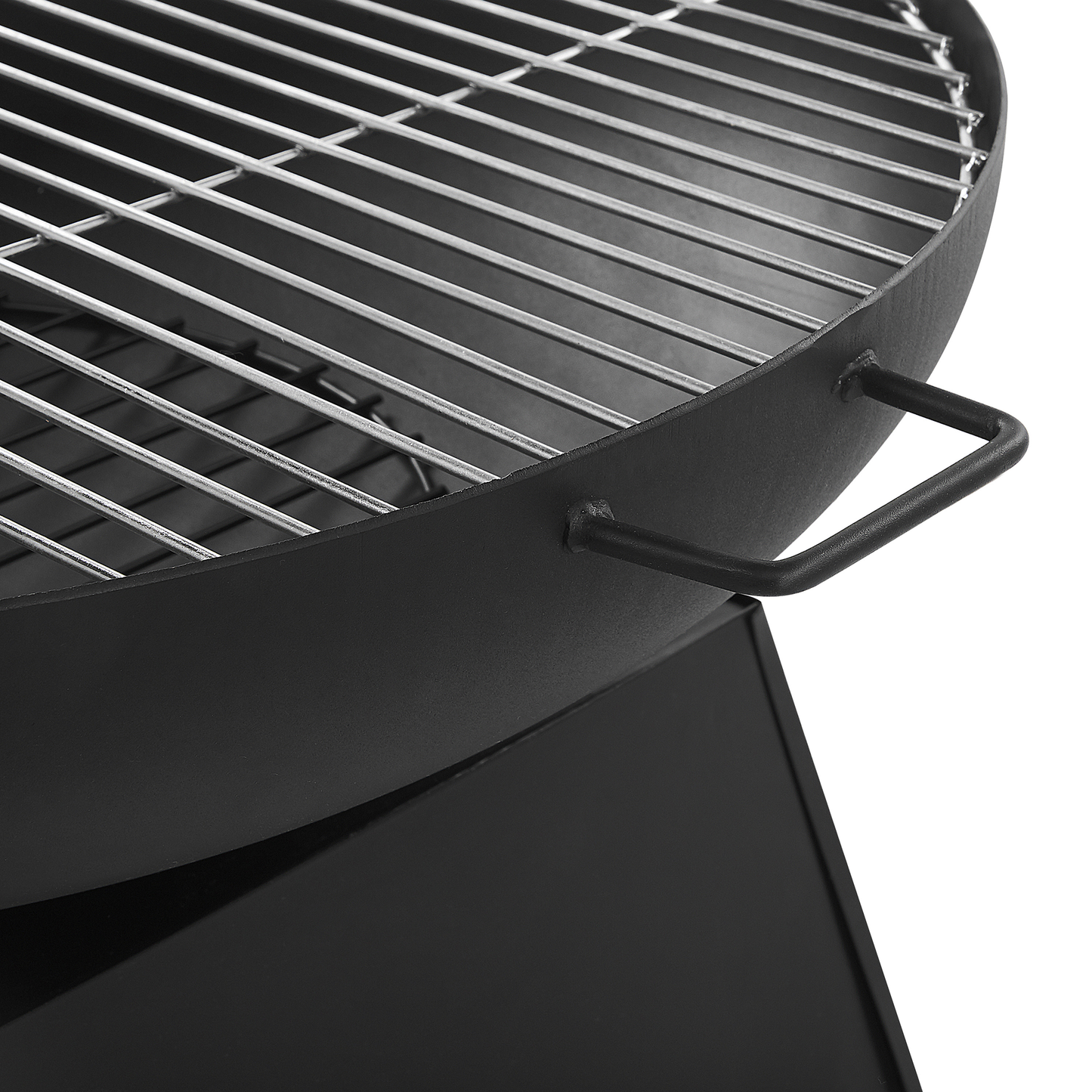 Grill-Feuerstelle SEMERU Metall Schwarz