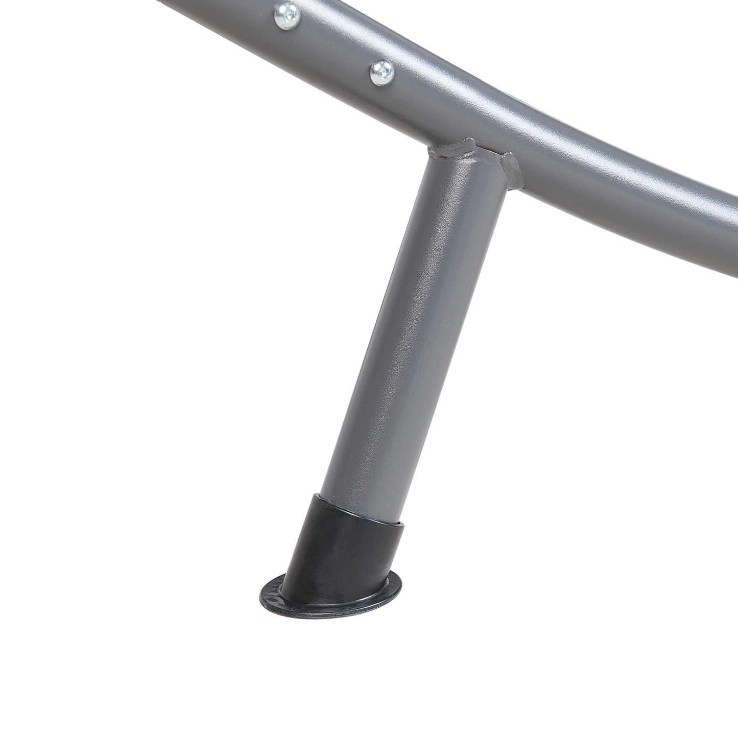 Gartenliege Stahl grau Sonnendach verstellbar TERNO