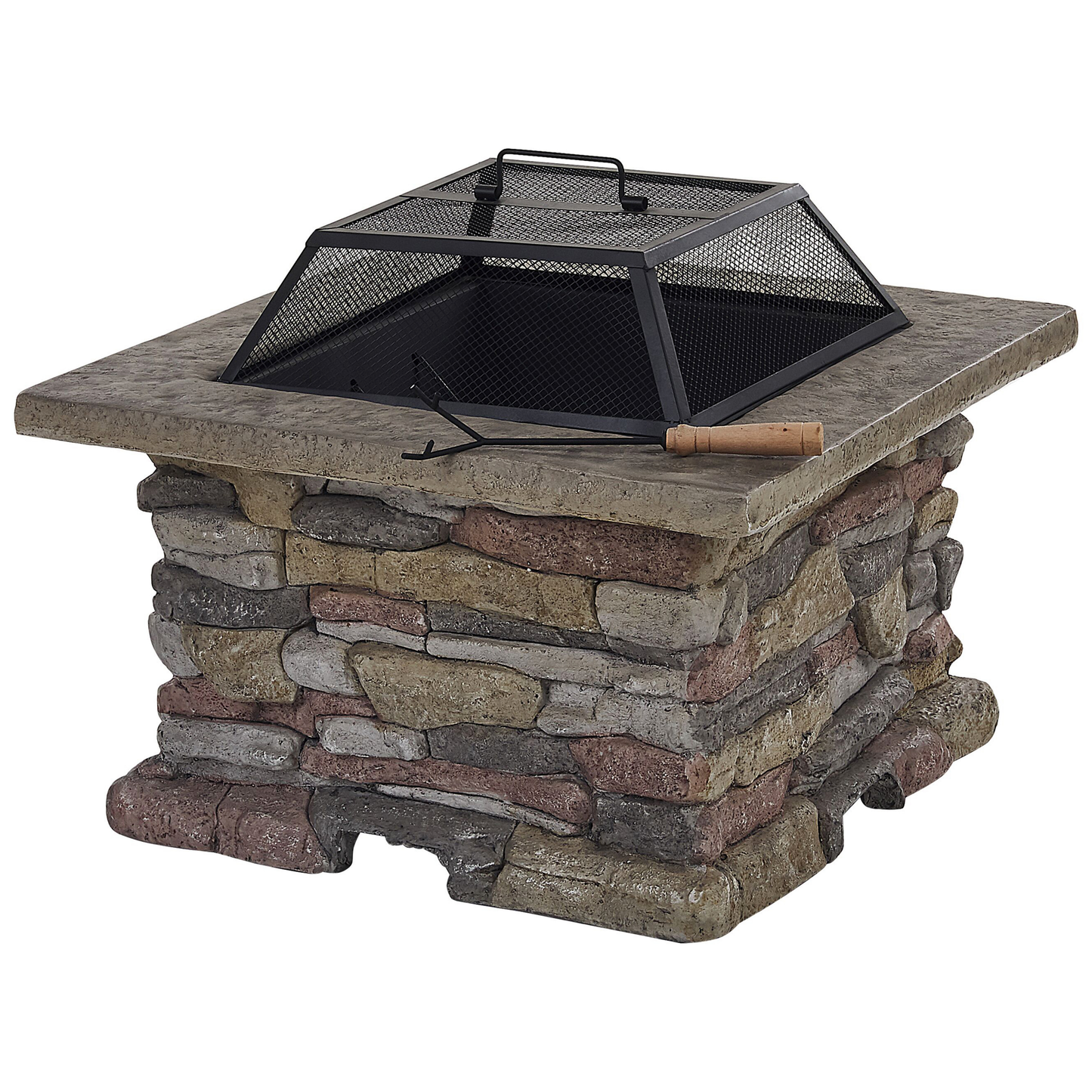 Grill-Feuerstelle KELUD Beton Grau
