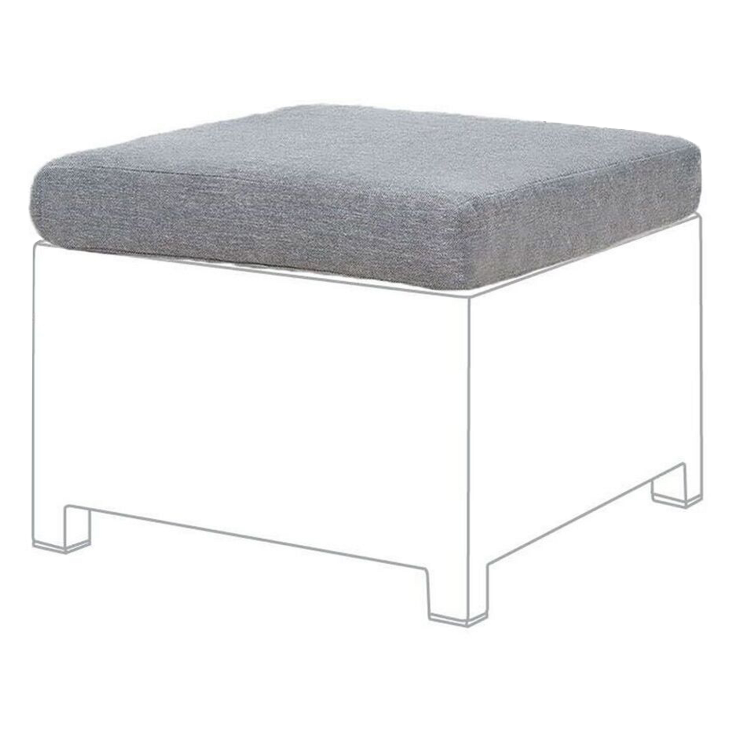 Outdoor Kissenbezug Set MILANO Grau