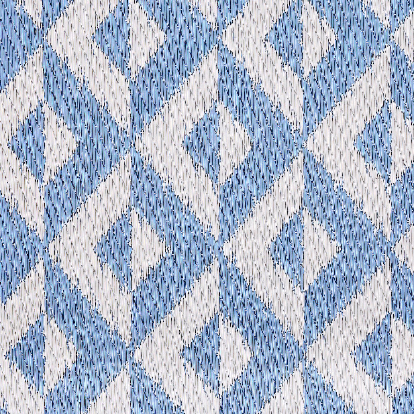 Outdoor Teppich hellblau 120 x 180 cm geometrisches Muster BIHAR