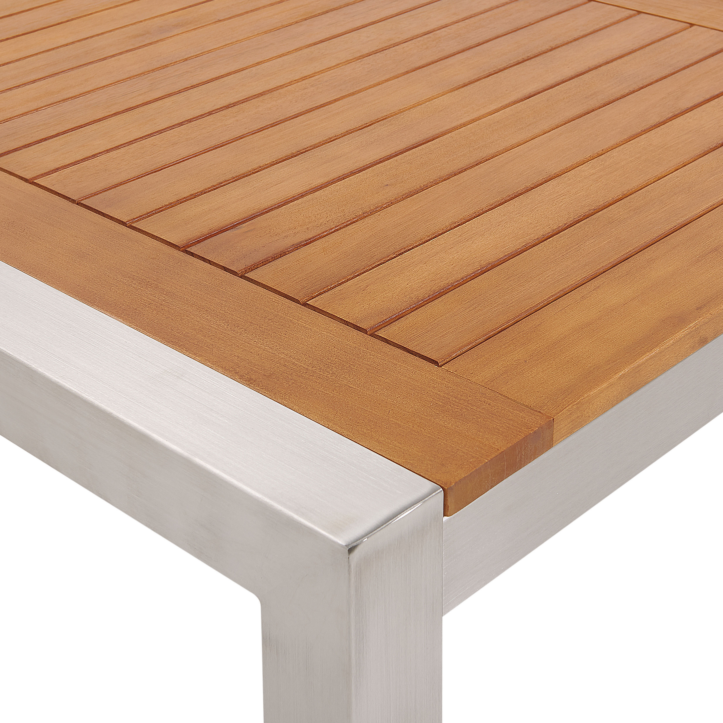 Gartentisch GROSSETO 220 cm 100 cm Eukalyptusholz Braun
