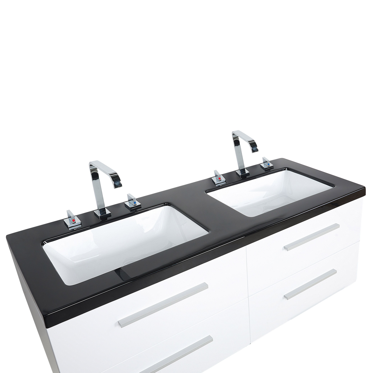 Badmöbel Set weiss MALAGA