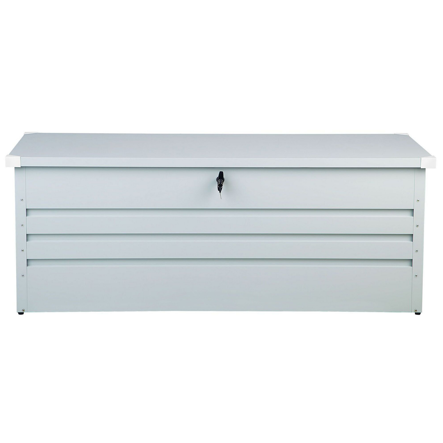 Aufbewahrungsbox CEBROSA Metall 165 cm 70 cm Hellgrau