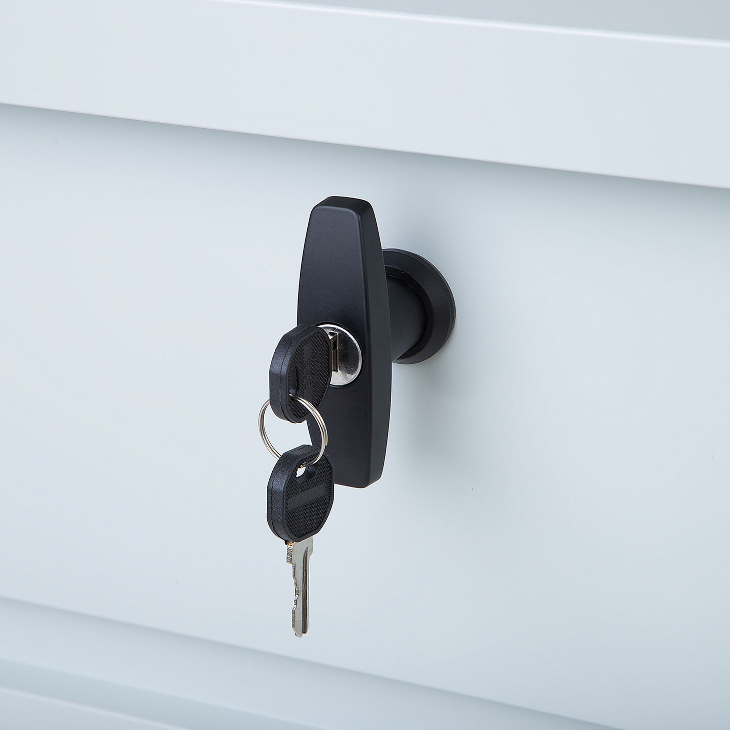 Aufbewahrungsbox CEBROSA Metall 165 cm 70 cm Hellgrau