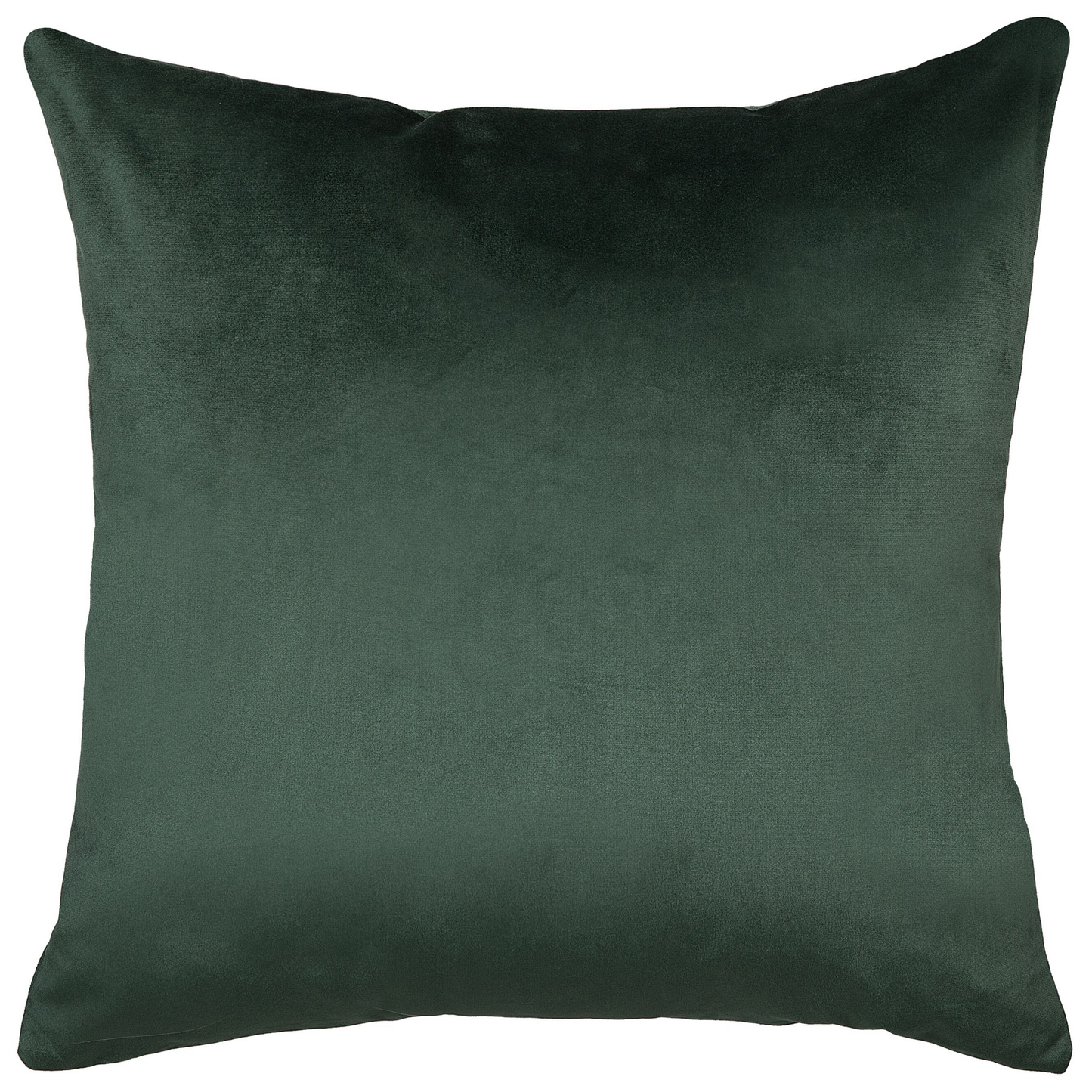 Dekokissen 2er Set BLITZEN Samtstoff 45 x 45 cm Dunkelgrün Weihnachtsmotiv