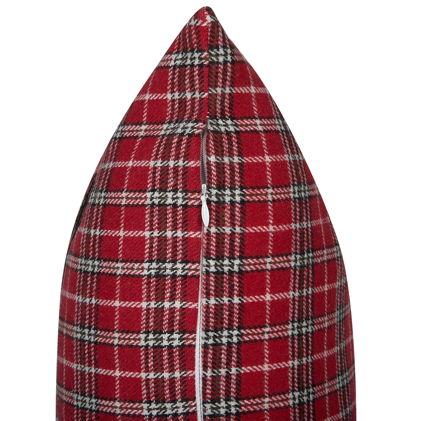 Dekokissen 2er Set COMET 45 x 45 cm Dunkelrot Weihnachtsmotiv