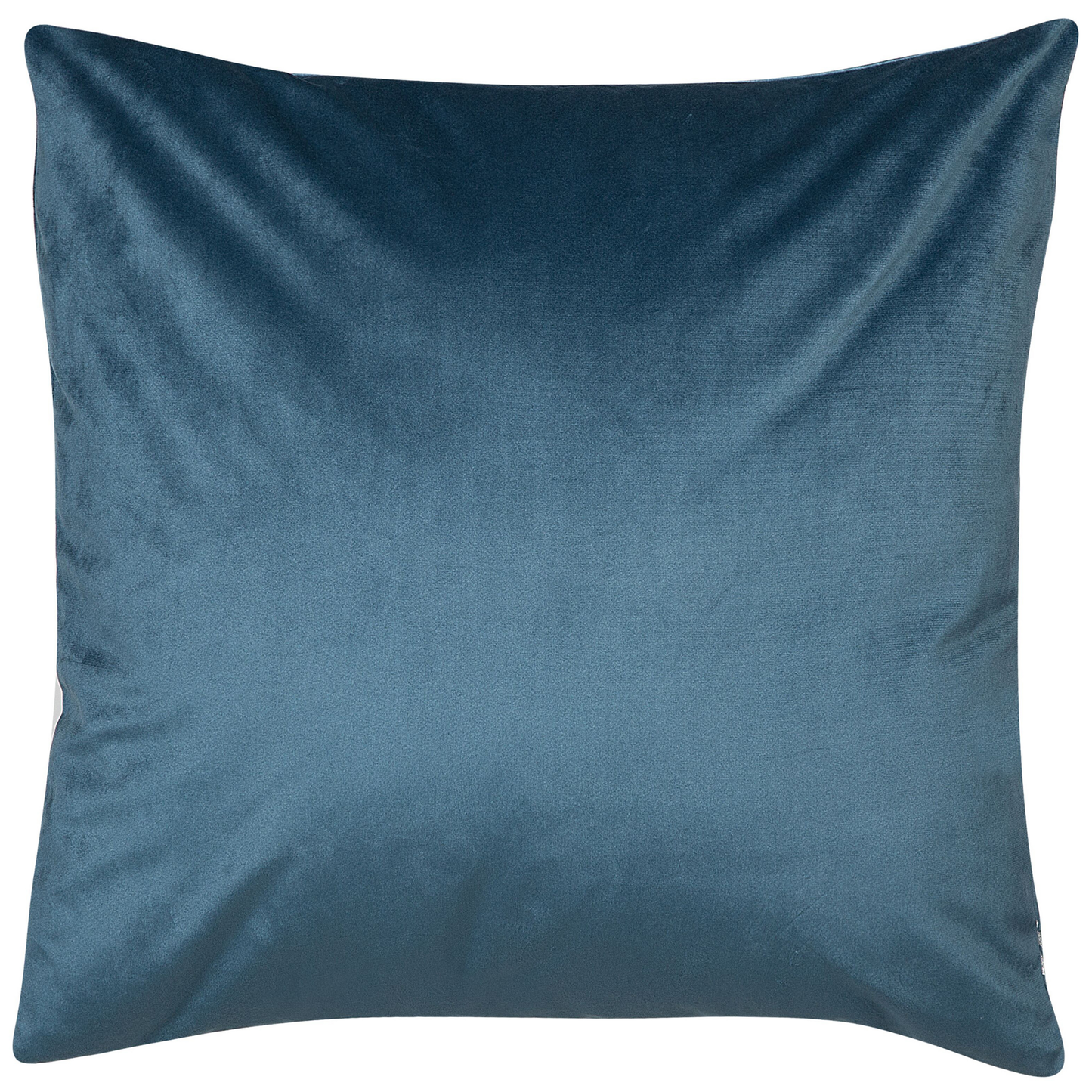 Dekokissen 2er Set BLUEBELL Samtstoff 45 x 45 cm Blau Tiermuster