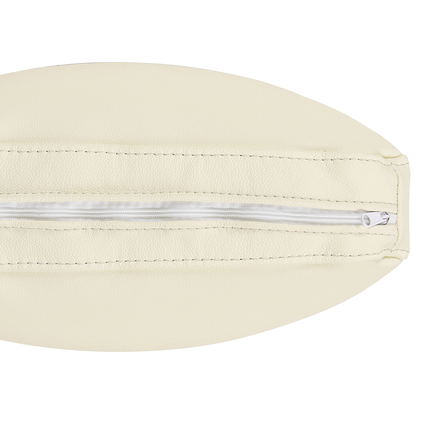 4-Sitzer Ecksofa Leder creme rechtsseitig OSLO
