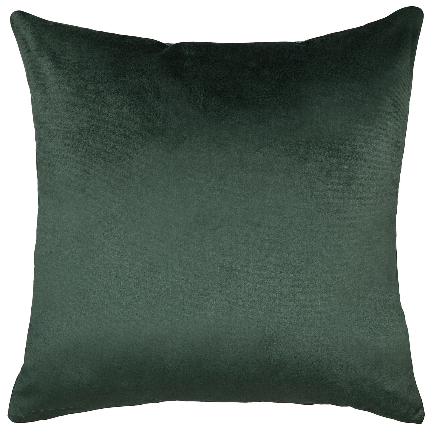 Dekokissen 2er Set ASTILBE Samtstoff 45 x 45 cm Dunkelgrün Pflanzenmuster