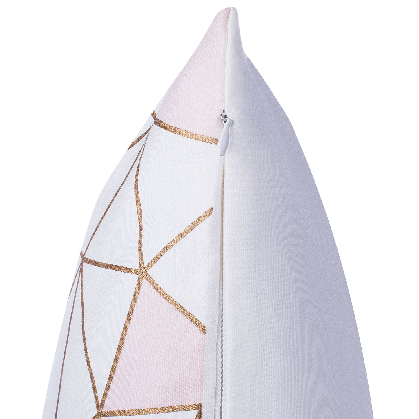 Dekokissen 2er Set CLARKIA Baumwolle 45 x 45 cm Rosa Geometrisches Muster