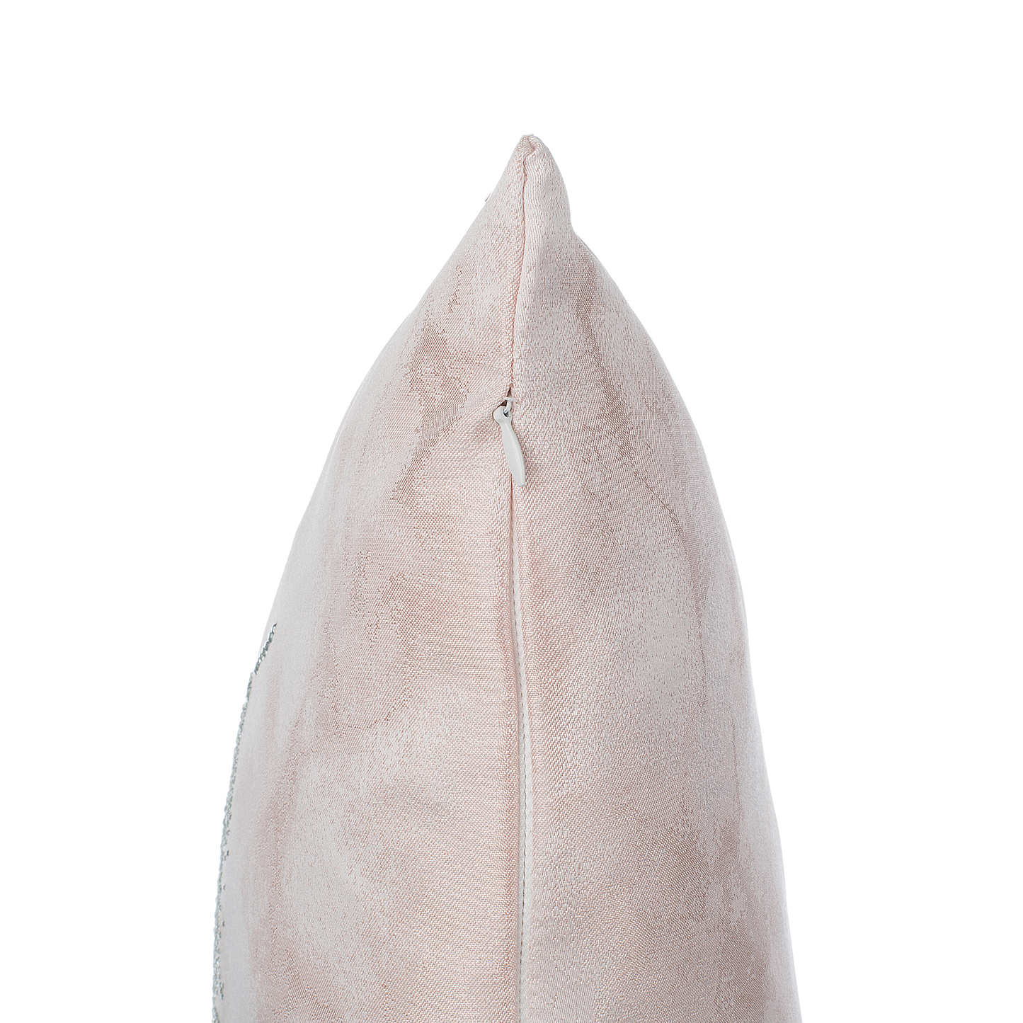 Dekokissen 2er Set SILENE 45 x 45 cm Rosa Pflanzenmuster