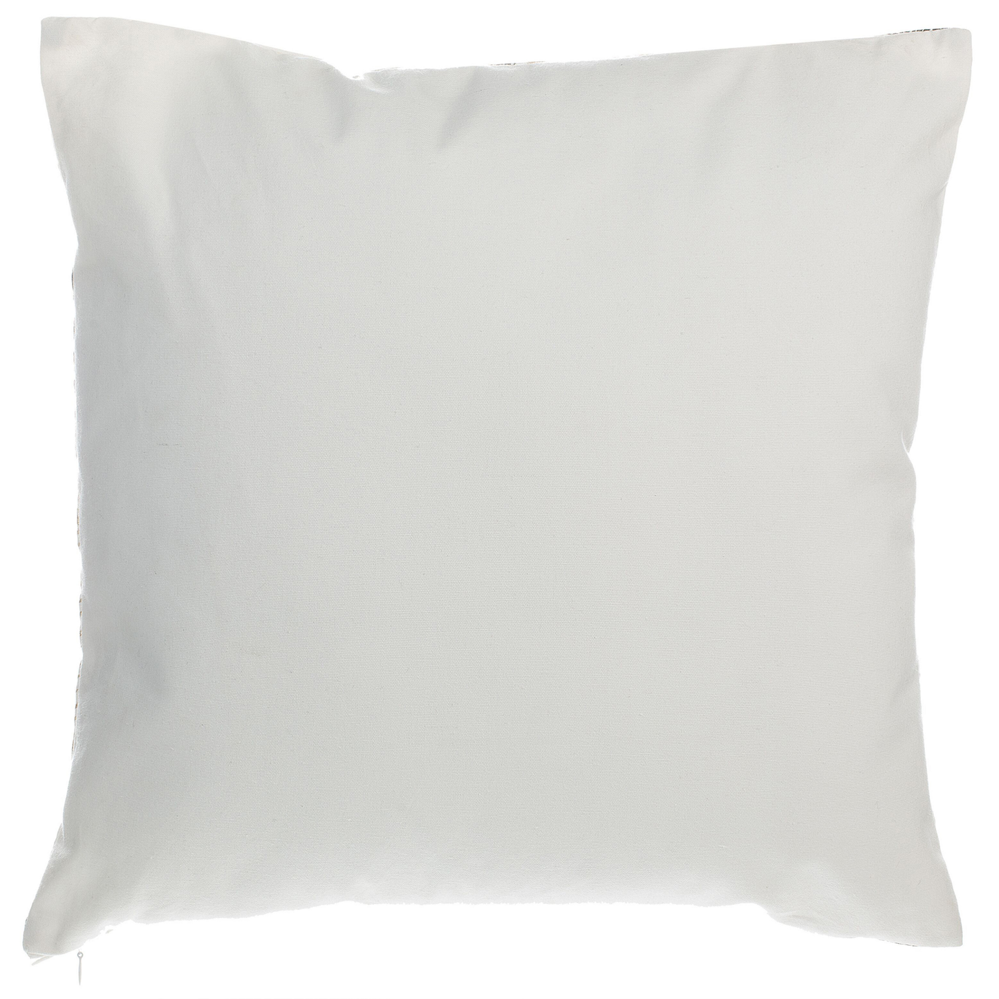 Dekokissen 2er Set LOTUS Baumwolle 45 x 45 cm Gold Weiss Schwarz Pflanzenmuster