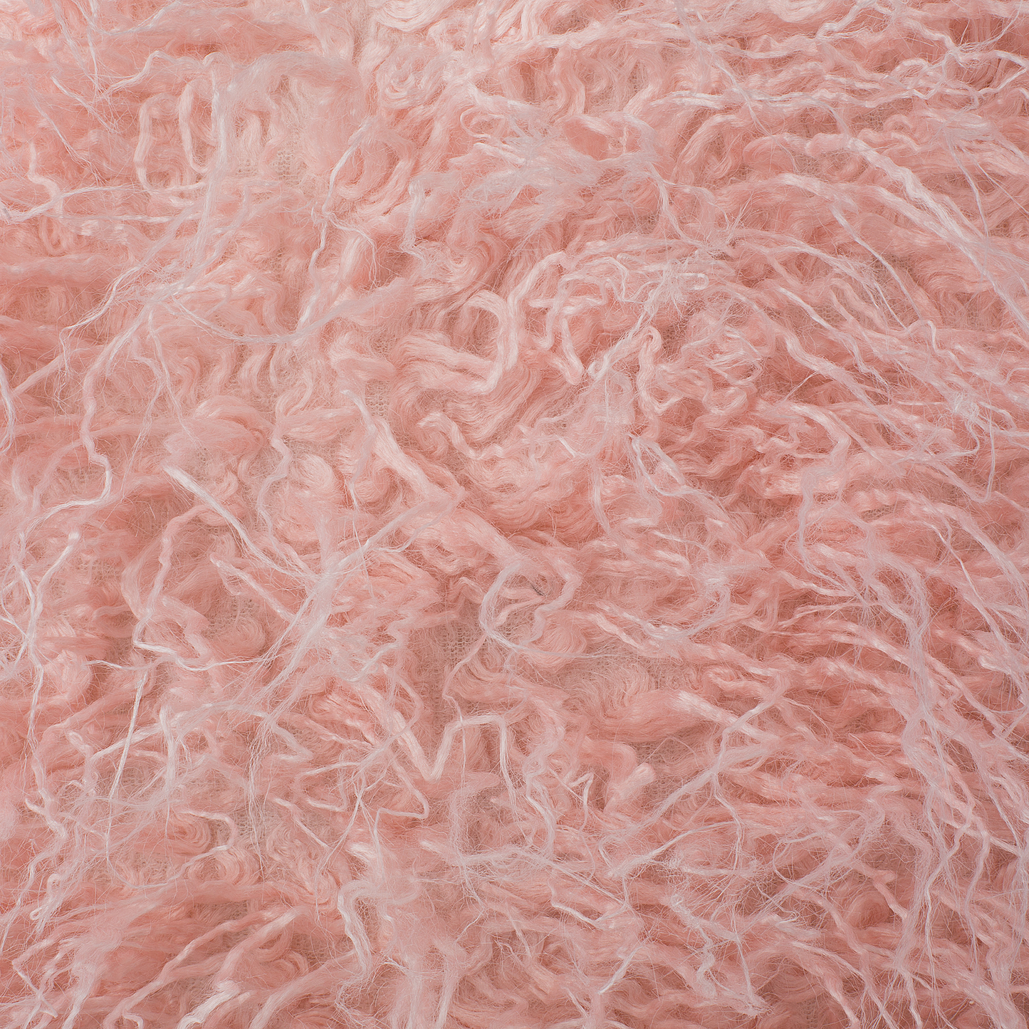 Dekokissen 2er Set DAISY Webpelz 45 x 45 cm Rosa Ohne Muster