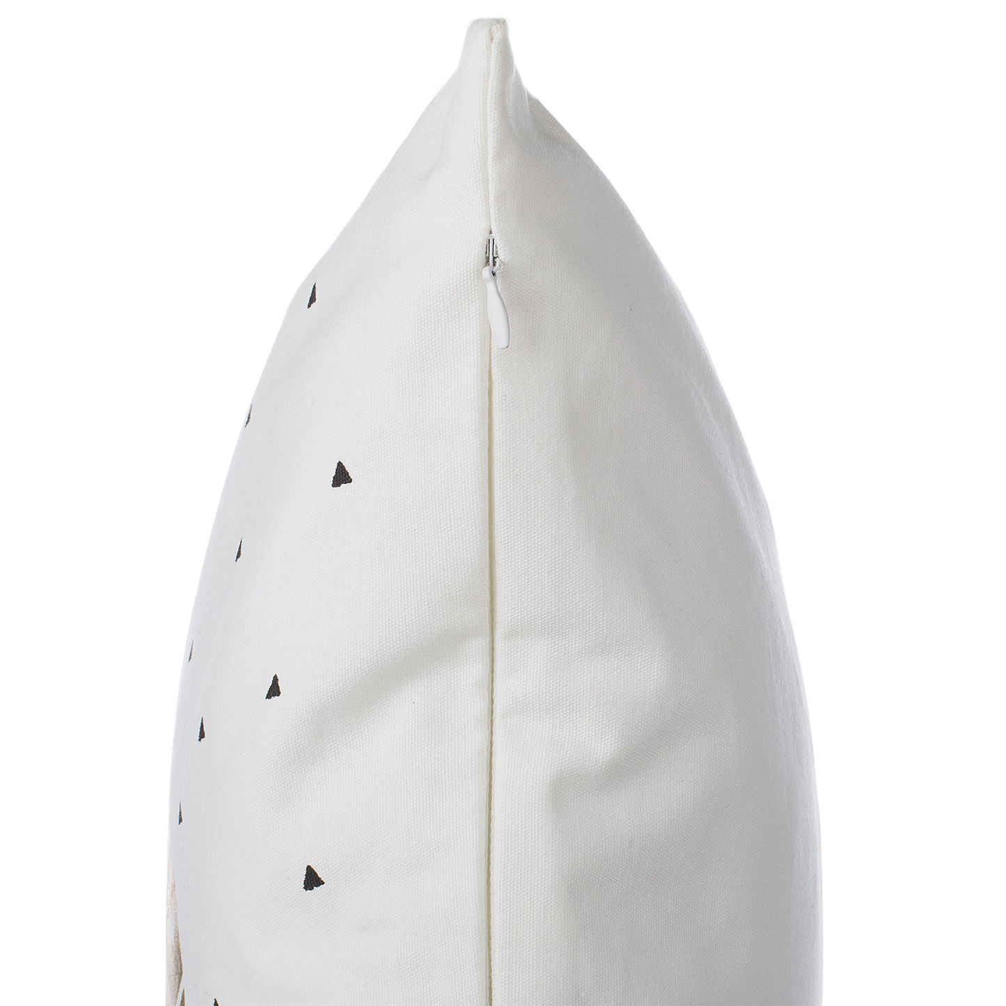 Dekokissen 2er Set YASMIN Baumwolle 45 x 45 cm Gold Weiss Schwarz Pflanzenmuster