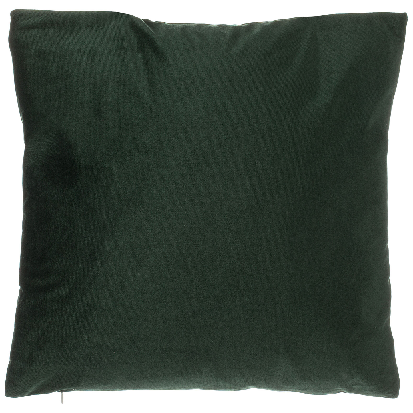 Dekokissen 2er Set FERN Samtstoff 45 x 45 cm Dunkelgrün Pflanzenmuster