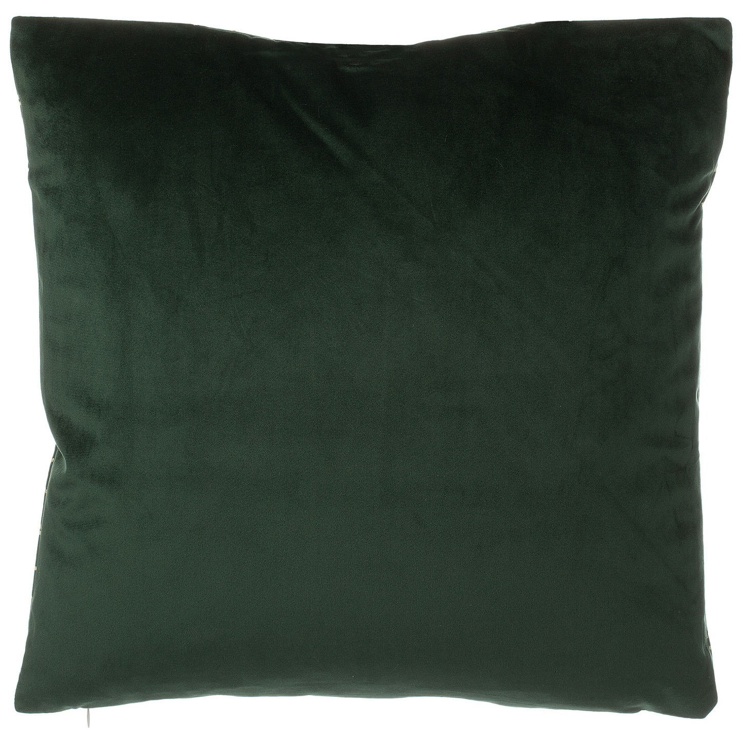 Dekokissen 2er Set CELOSIA Samtstoff 45 x 45 cm Dunkelgrün Geometrisches Muster