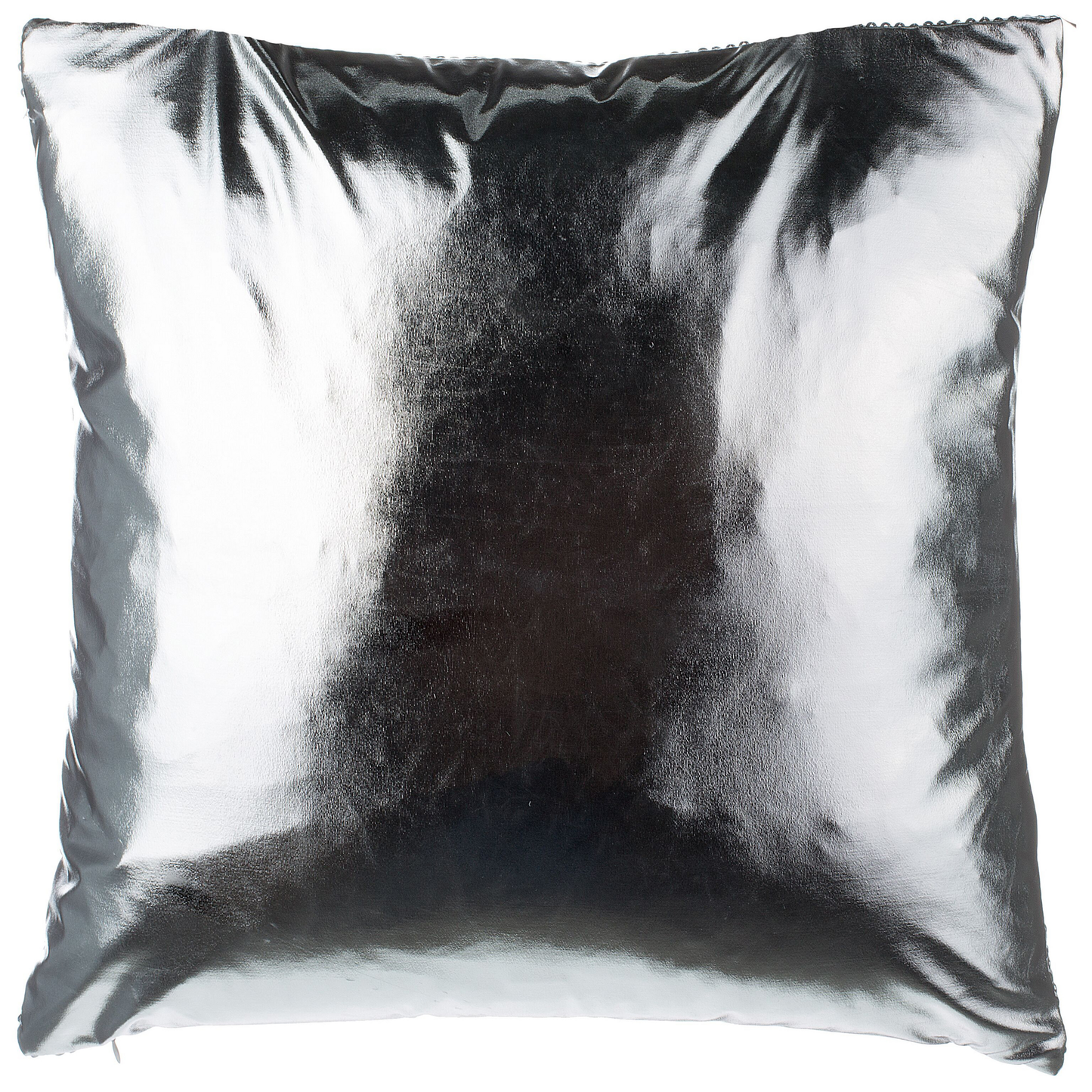 Kissen 2er Set Silber ASTER 45 x 45 cm