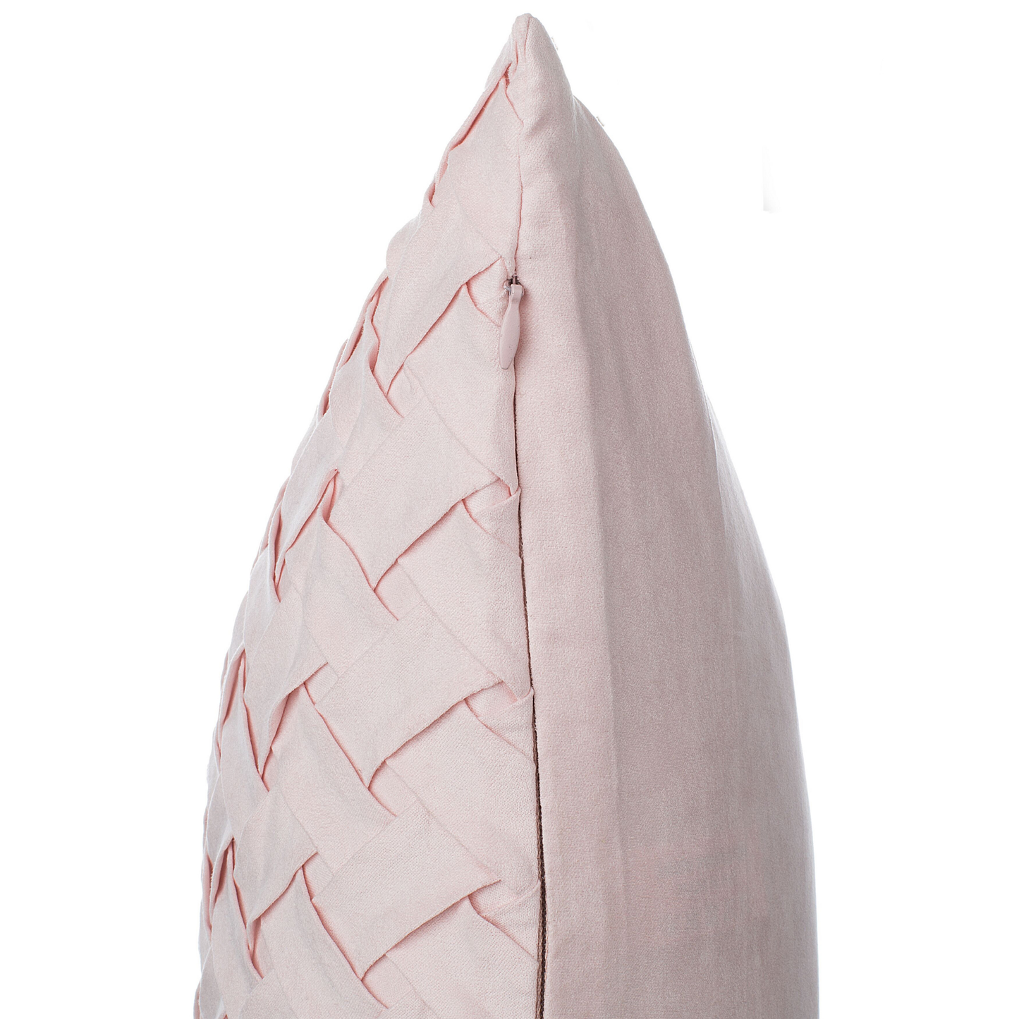 Dekokissen 2er Set TITHONIA 45 x 45 cm Rosa ZickZack-Muster
