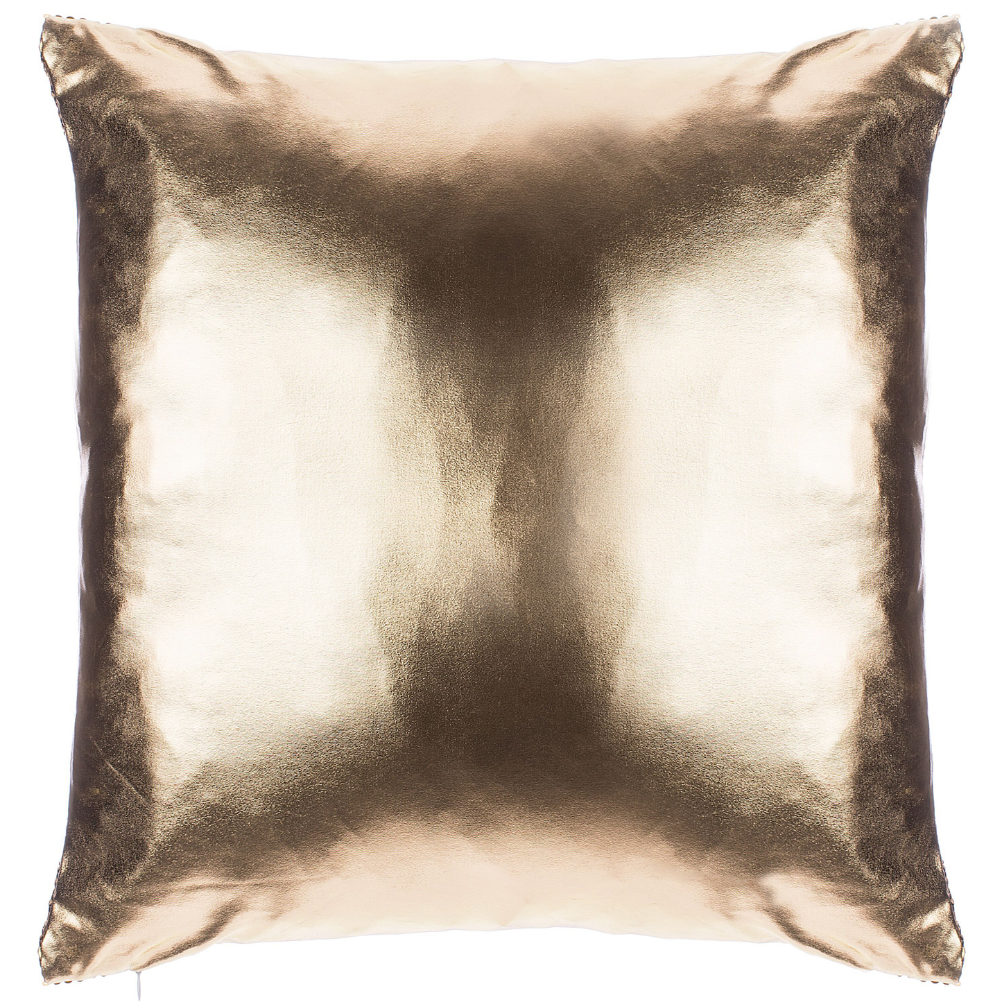 Dekokissen 2er Set ASTER 45 x 45 cm Gold Ohne Muster