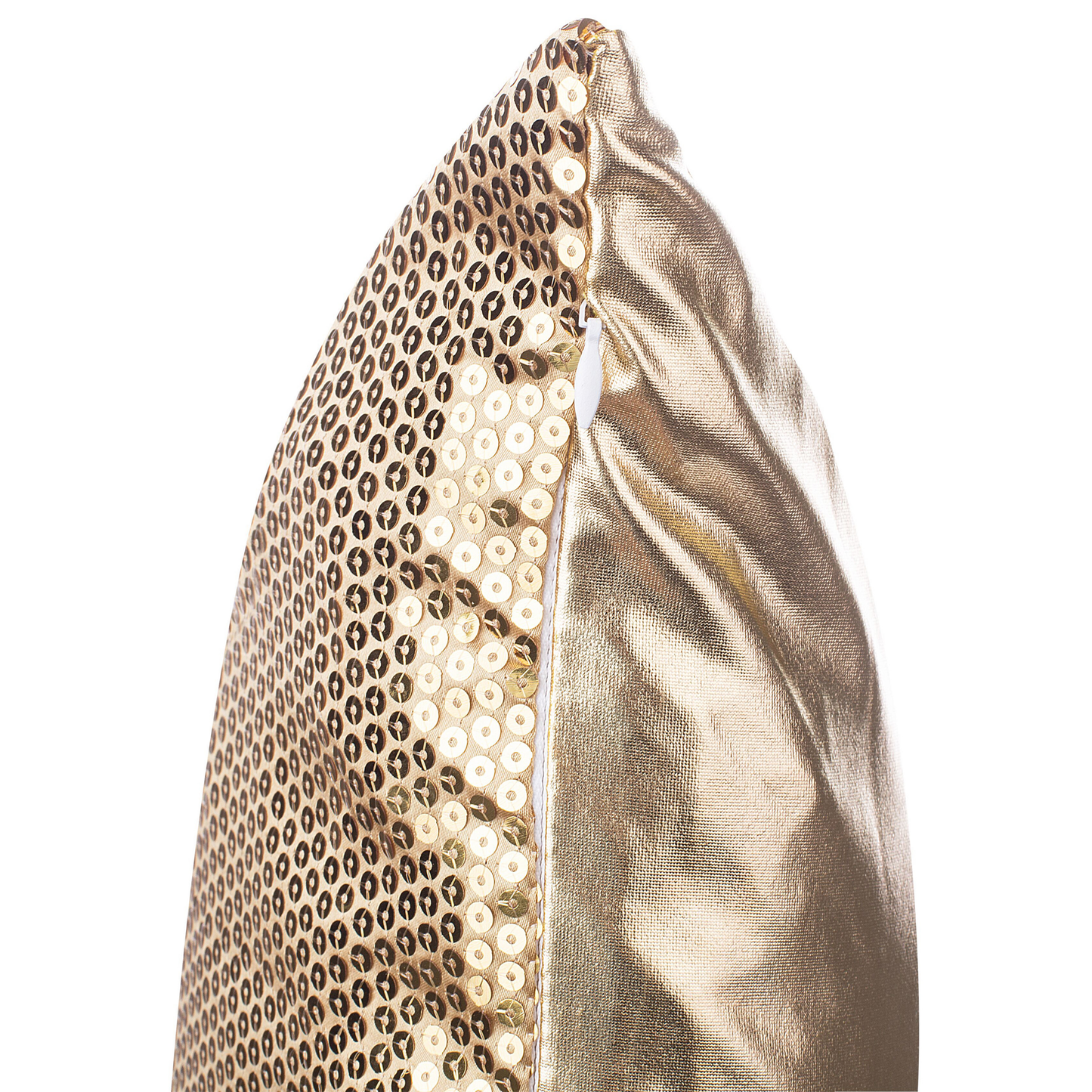Dekokissen 2er Set ASTER 45 x 45 cm Gold Ohne Muster