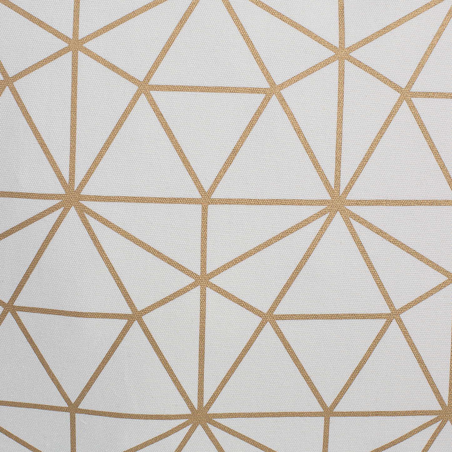 Dekokissen 2er Set SEDUM Baumwolle 45 x 45 cm Gold Weiss Geometrisches Muster