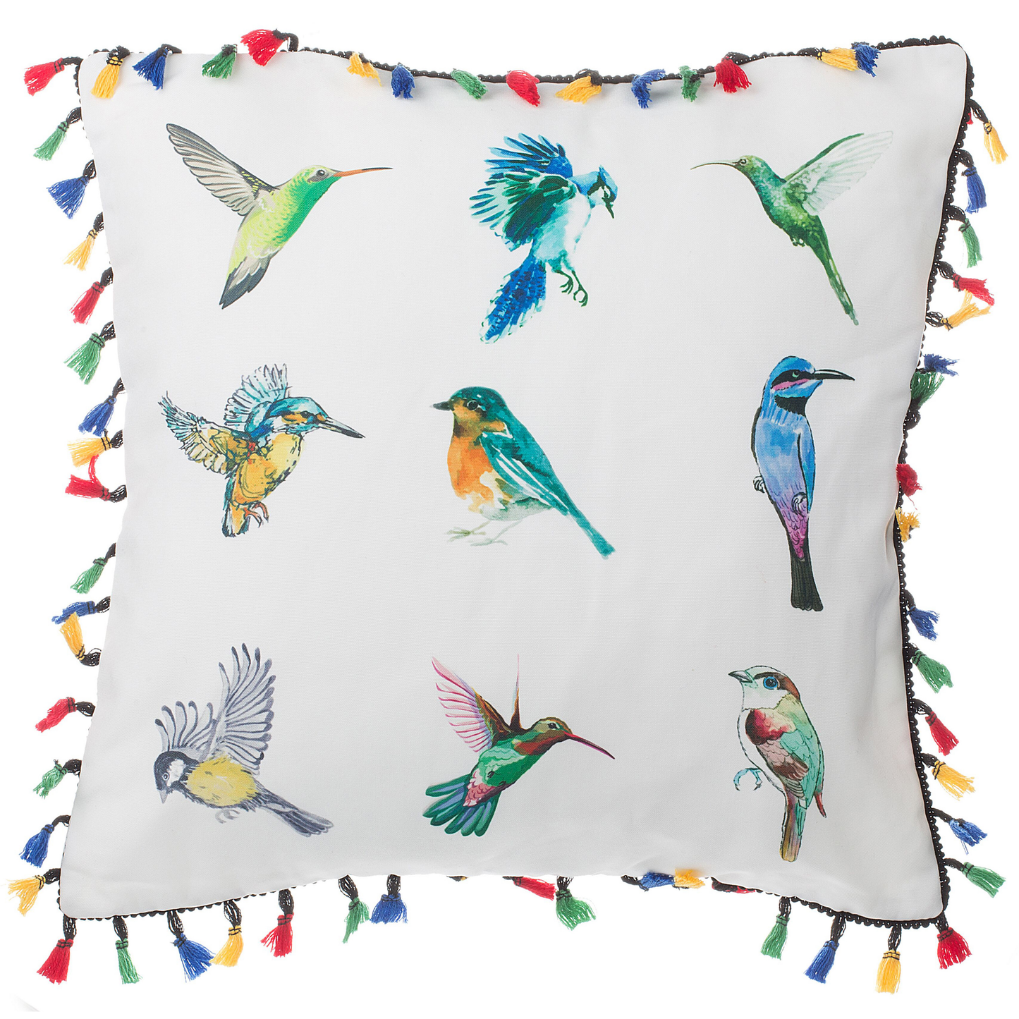Dekokissen 2er Set MALLOW 45 x 45 cm Bunt Tiermuster