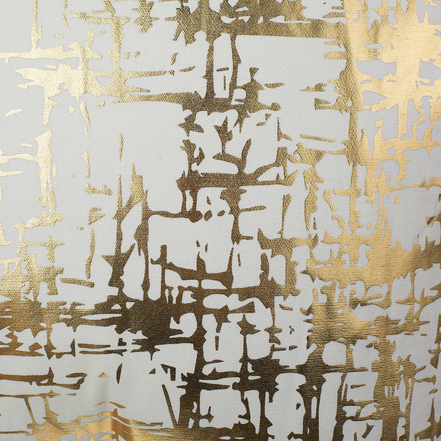 Dekokissen 2er Set GARDENIA Baumwolle 45 x 45 cm Gold Abstraktes Muster