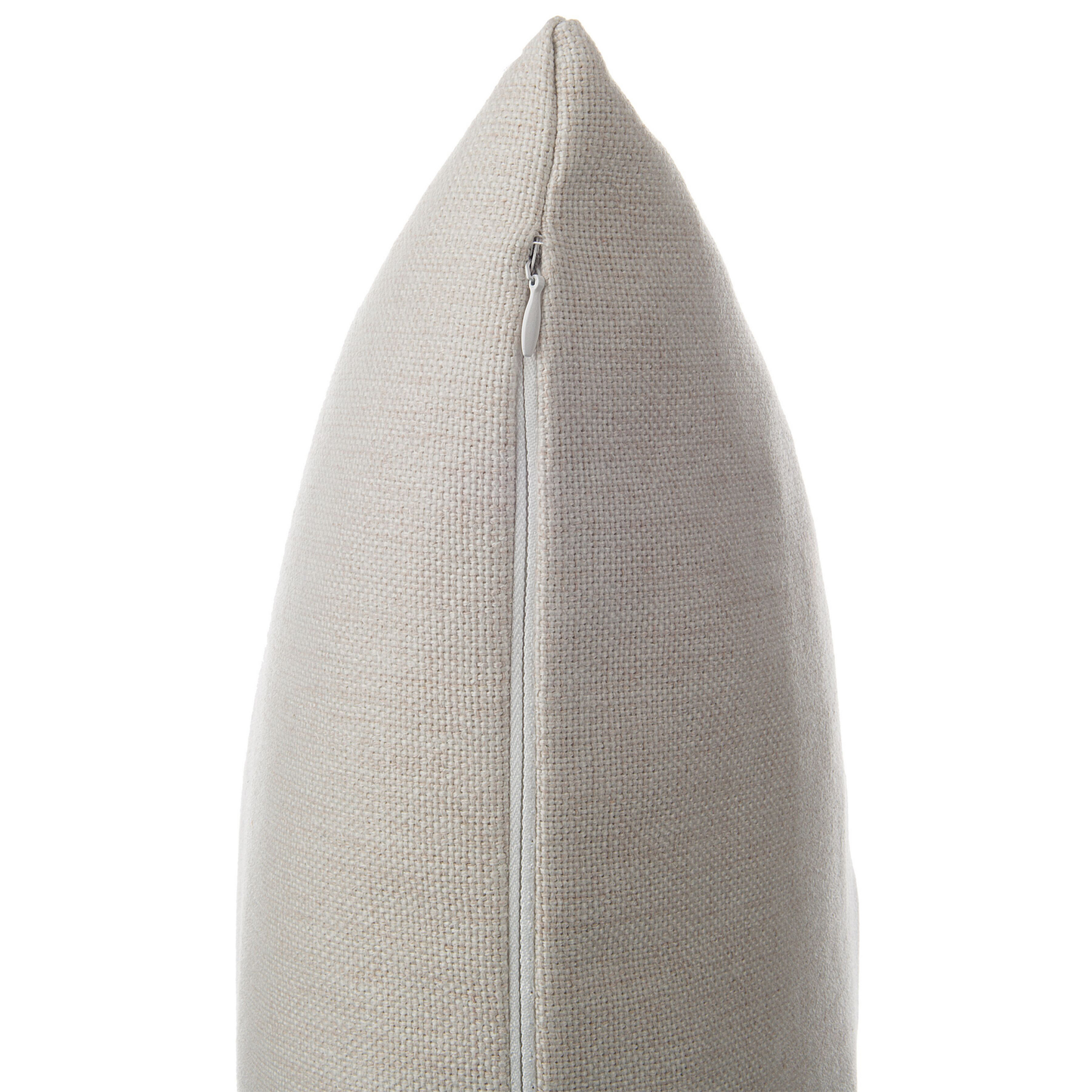 Dekokissen 2er Set GAURA 45 x 45 cm Hellbeige Ohne Muster