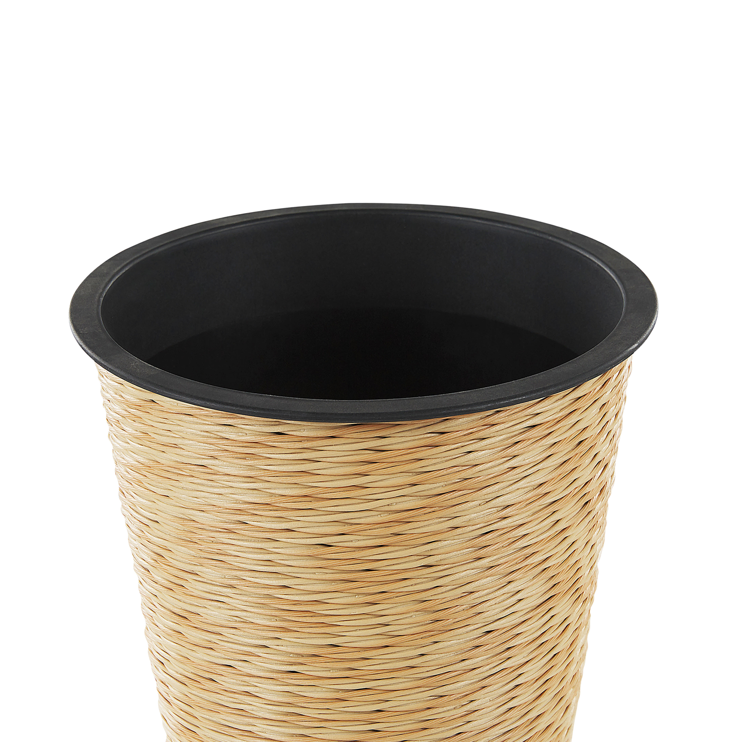 Blumentopf Rattan natürlich rund 34 x 34 x 31 cm ATENY