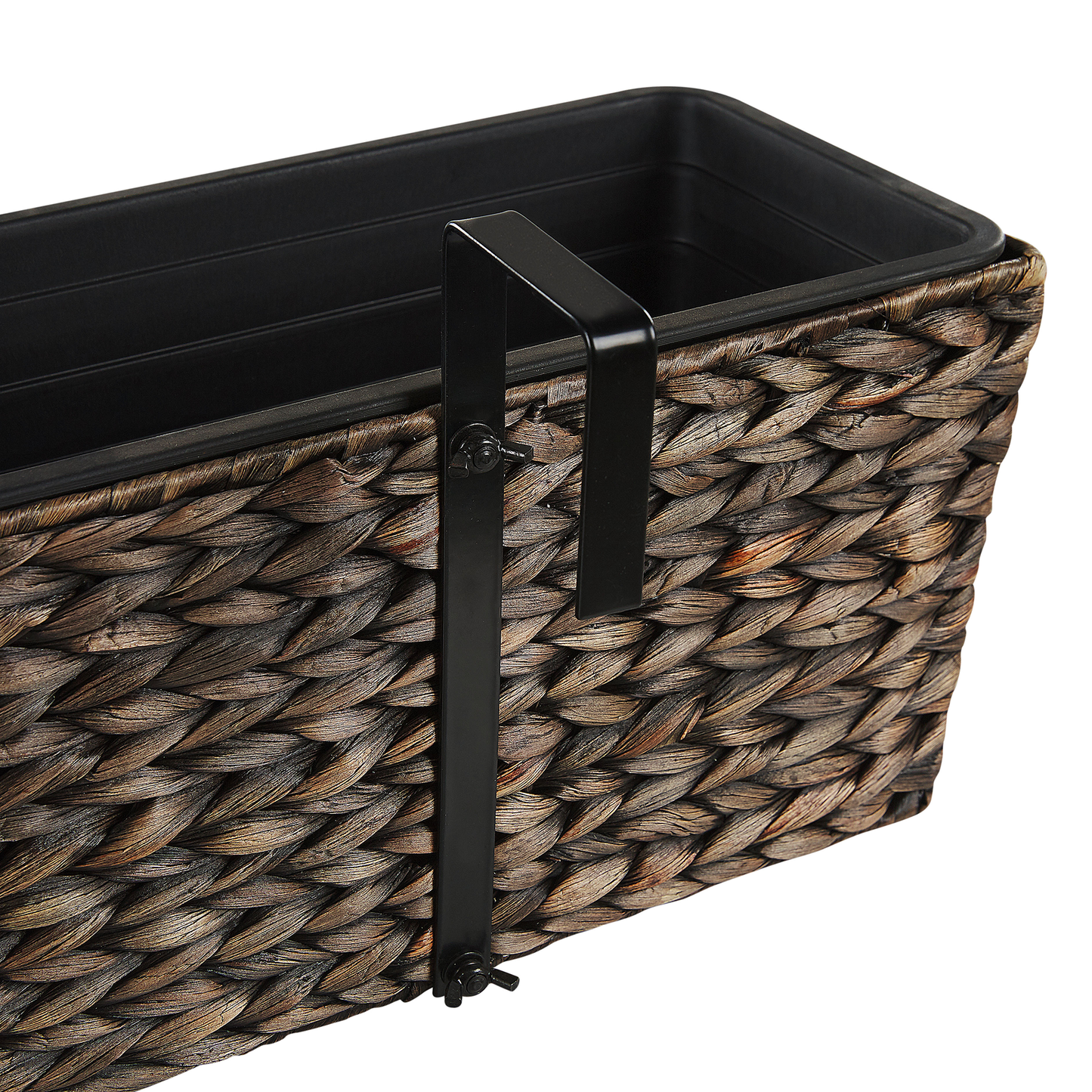 Blumenkübel KAWALA Rattan 60 cm Braun