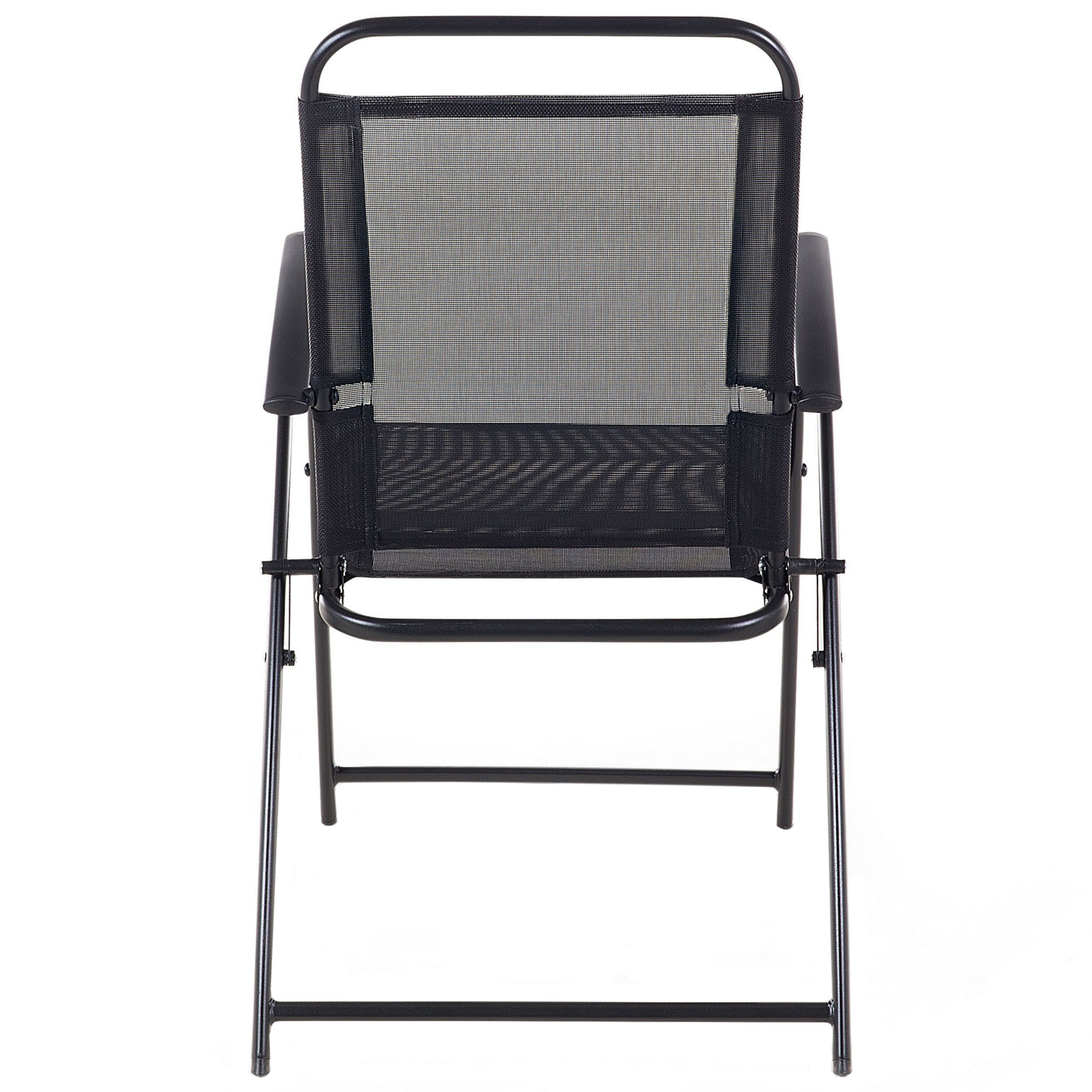 Gartenstuhl 6er Set LIVO Metall Schwarz