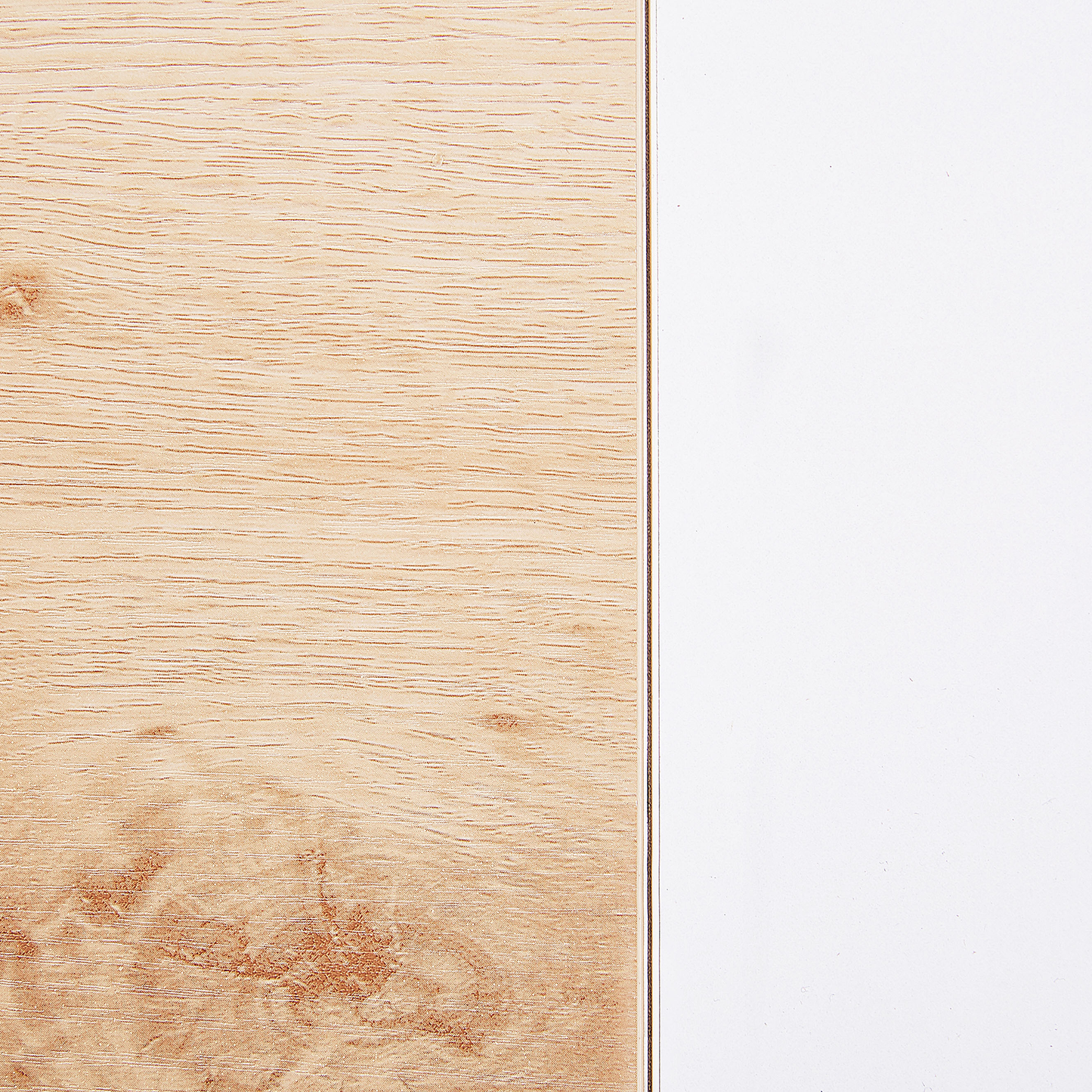 Schreibtisch heller Holzfarbton / weiss 120 x 60 cm HAMDEN