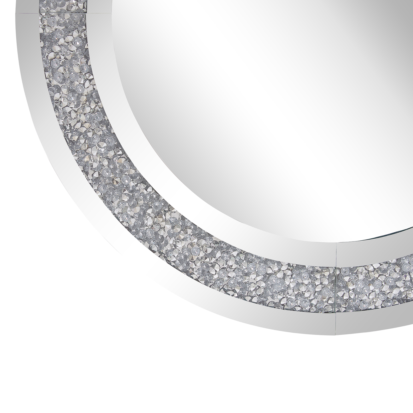 Wandspiegel ERBRAY 70 cm 70 cm Silber