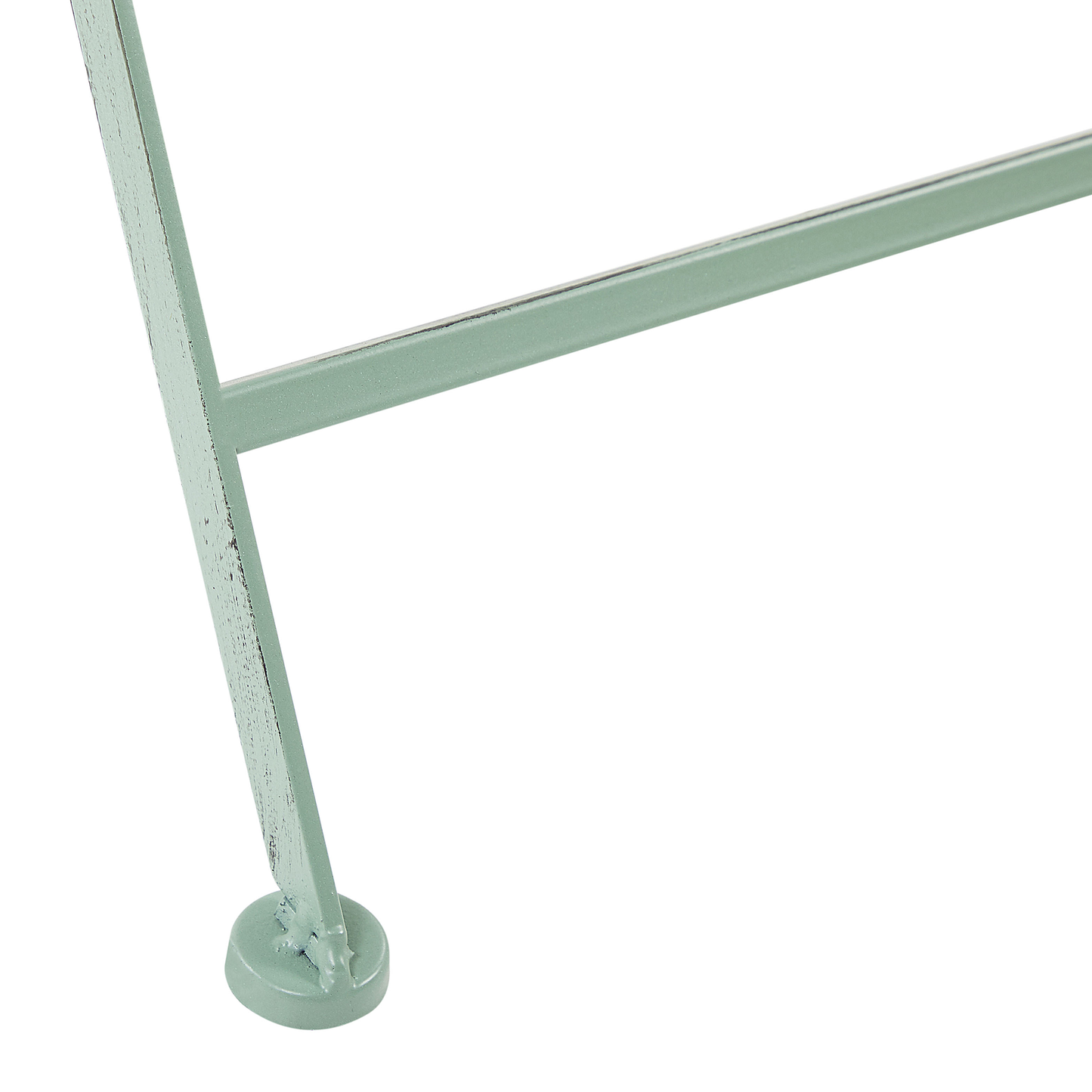 Gartenstuhl 2er Set TRENTO Metall Hellgrün